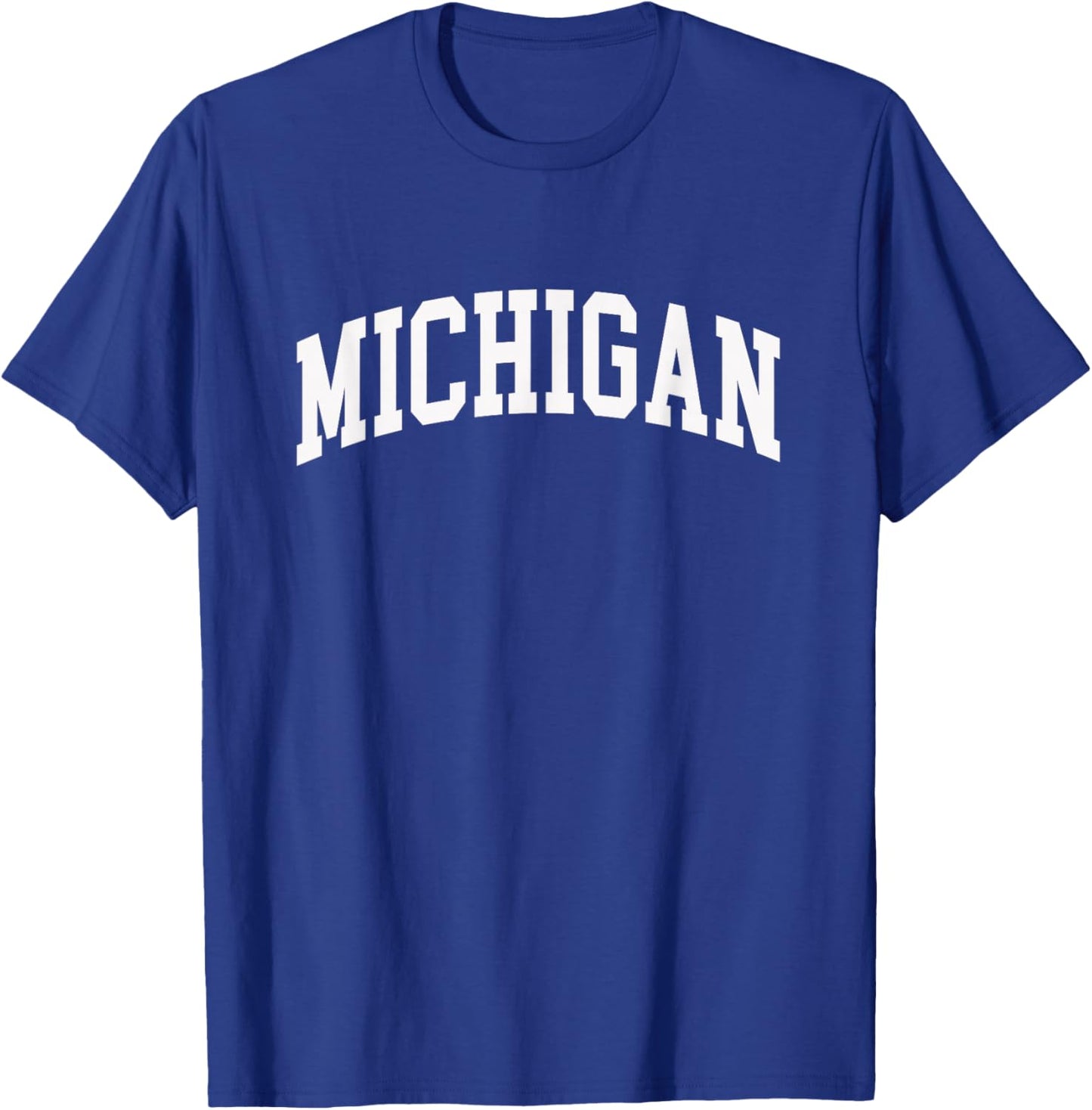 Michigan - Throwback Design - Classic T-Shirt - T-Shirt | Royal