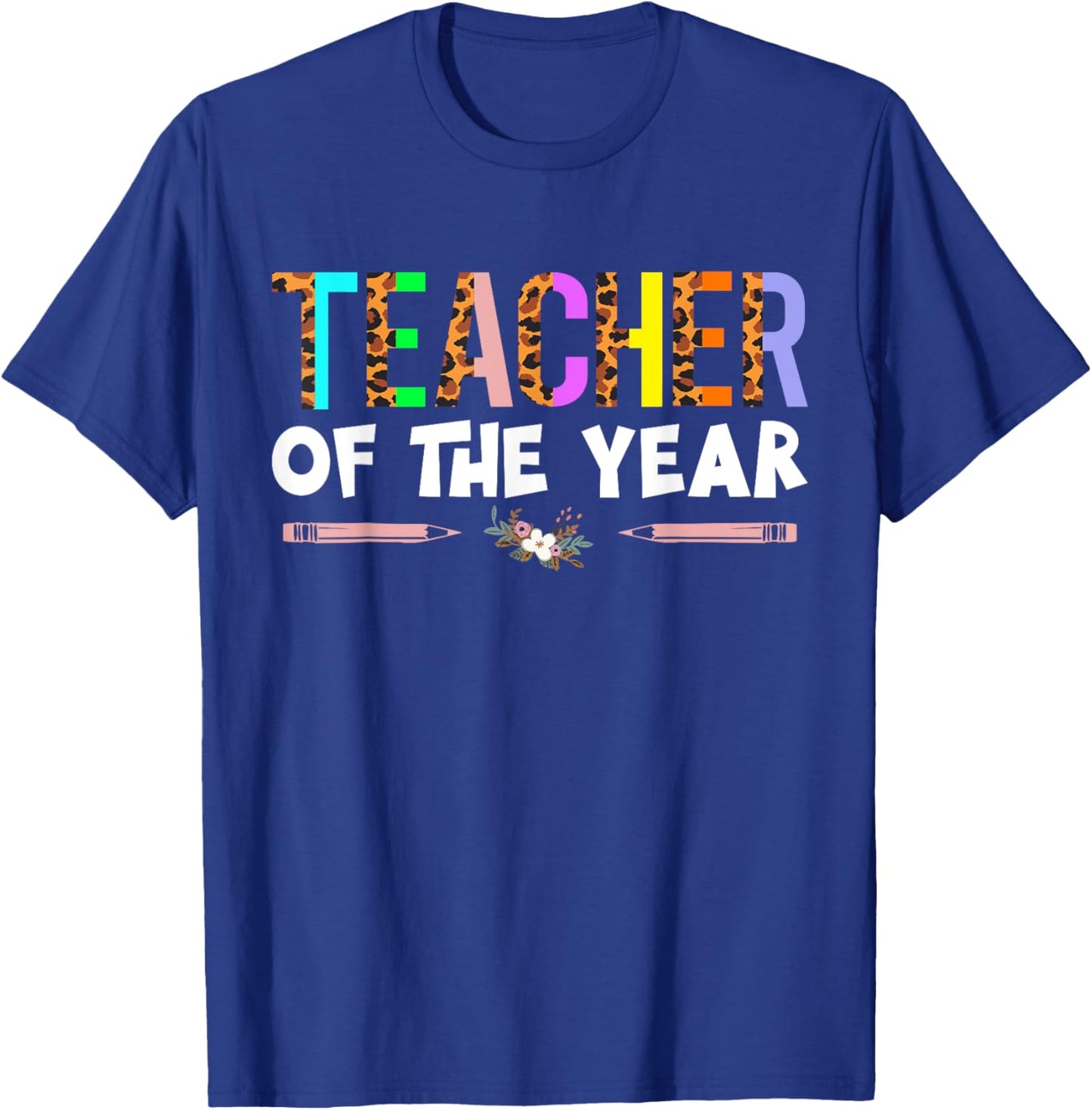 Teacher of The Year Party Gift Teacher Appreciation Gifts Small T-Shirt - T-Shirt | Royal