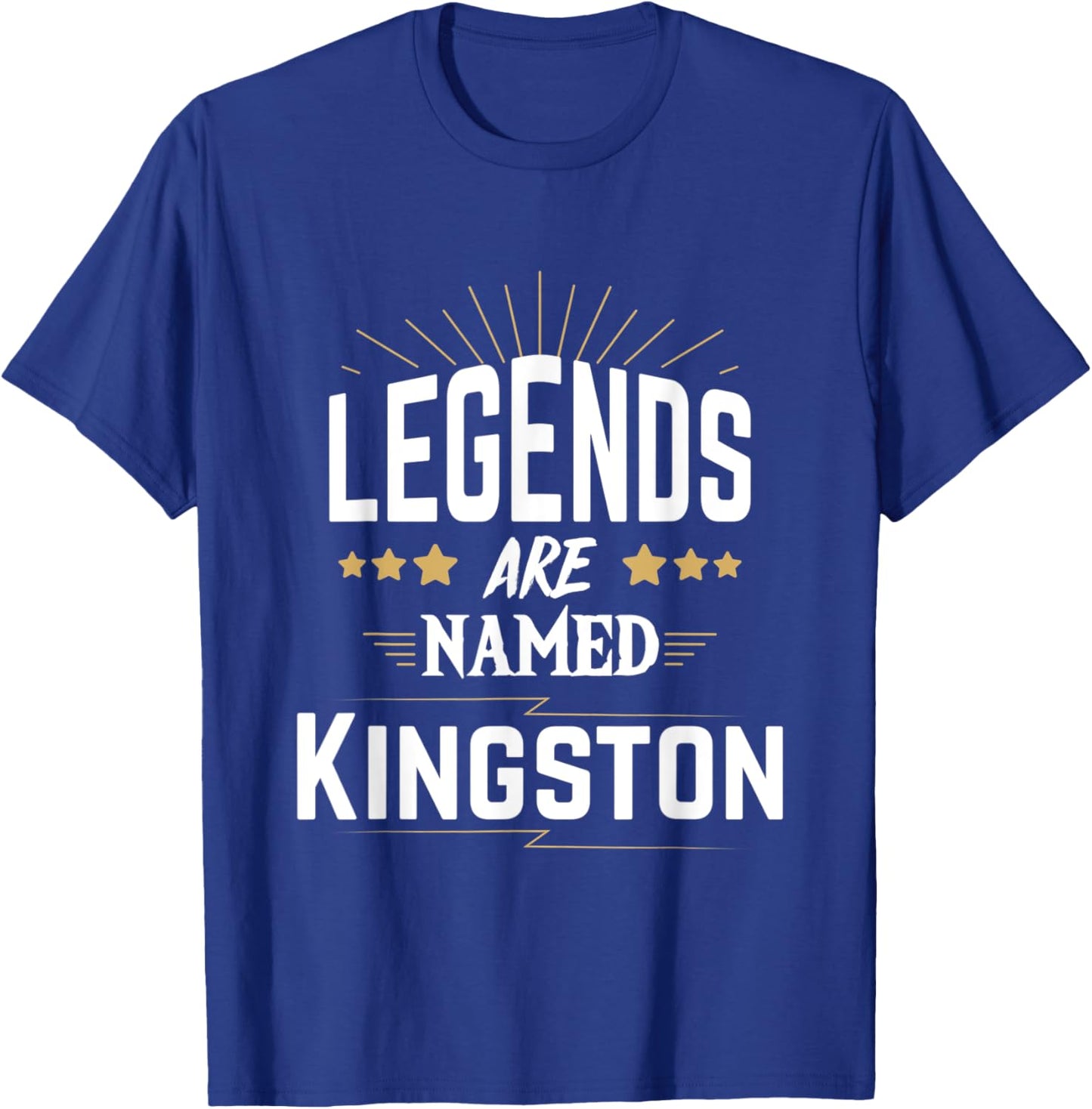 Legends Are Named Kingston T-Shirt - T-Shirt | Royal