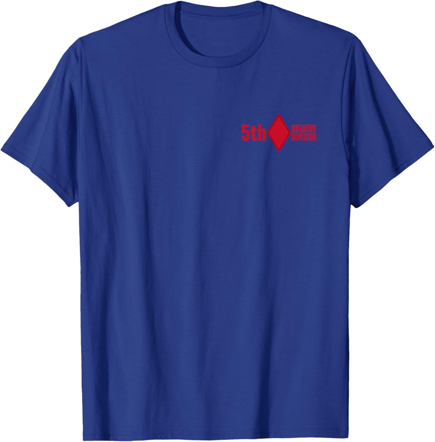 5th Infantry Division Army T-Shirt - T-Shirt | Royal