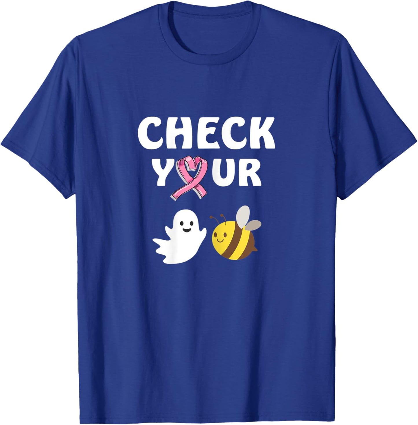 Halloween Check Your Boo Bees T-Shirt - T-Shirt | Royal