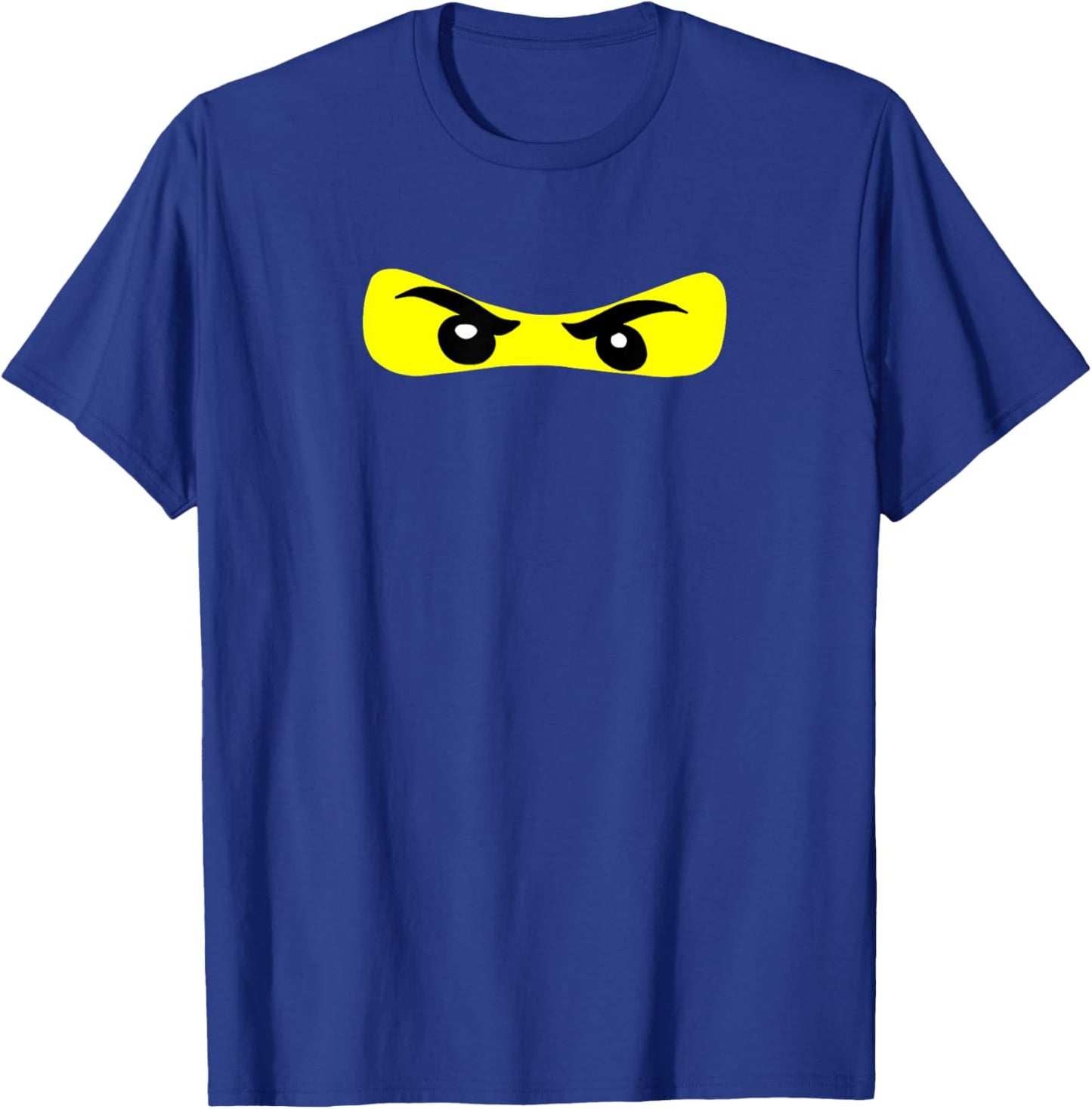 Ninja Eyes Funny Halloween Ninja Costume Small T-Shirt - T-Shirt | Royal