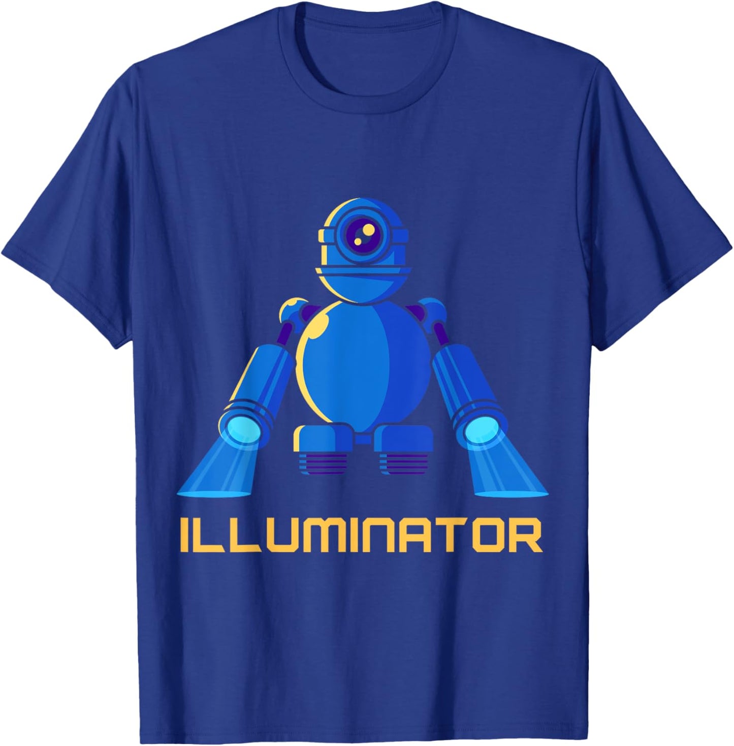 ILLUMINATOR MOVING LIGHT Theatre Lighting Technician Stage T-Shirt - T-Shirt | Royal