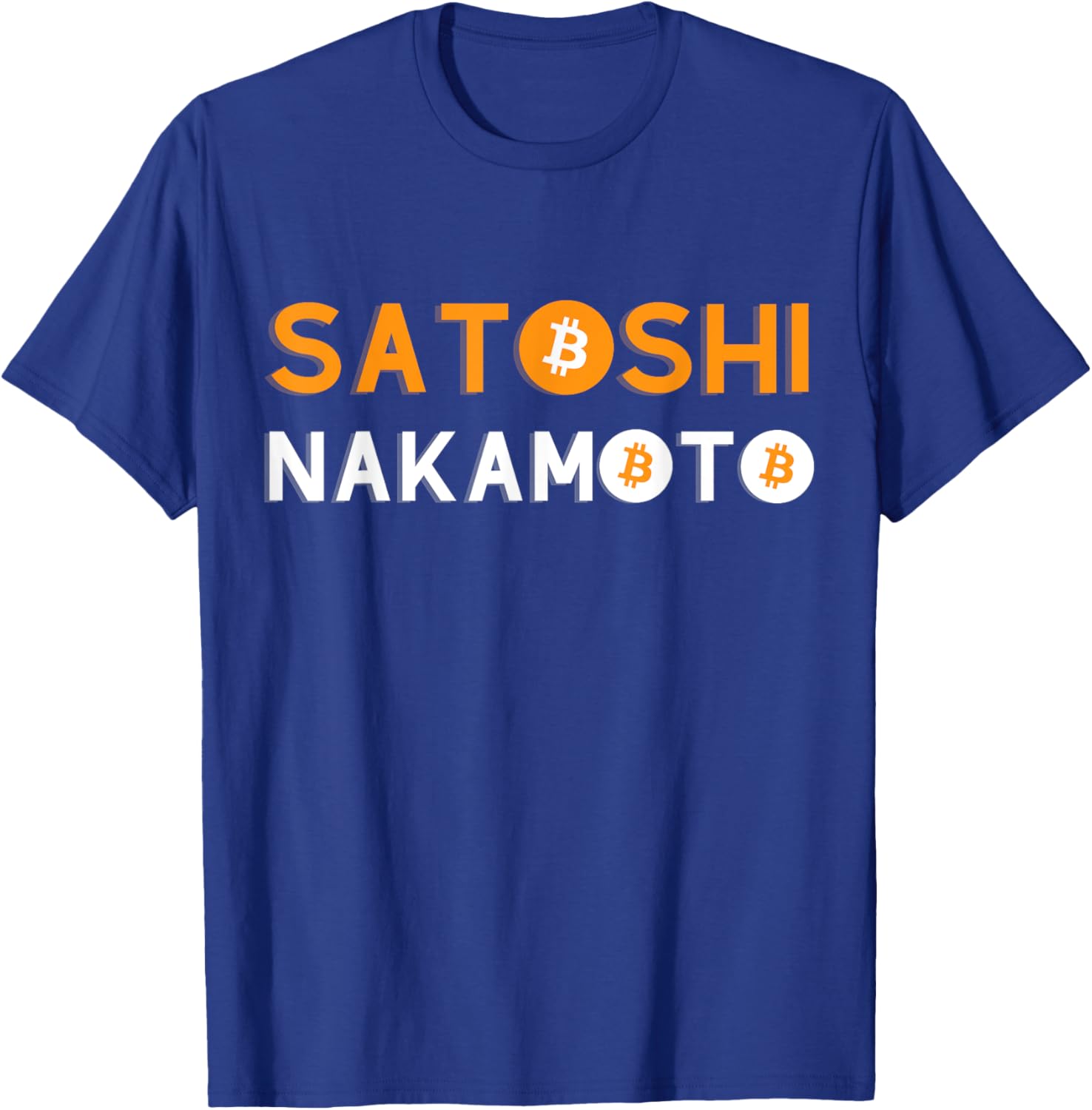 Satoshi Nakamoto Crypto Bitcoin Maximalist Maximalism T-Shirt - T-Shirt | Royal