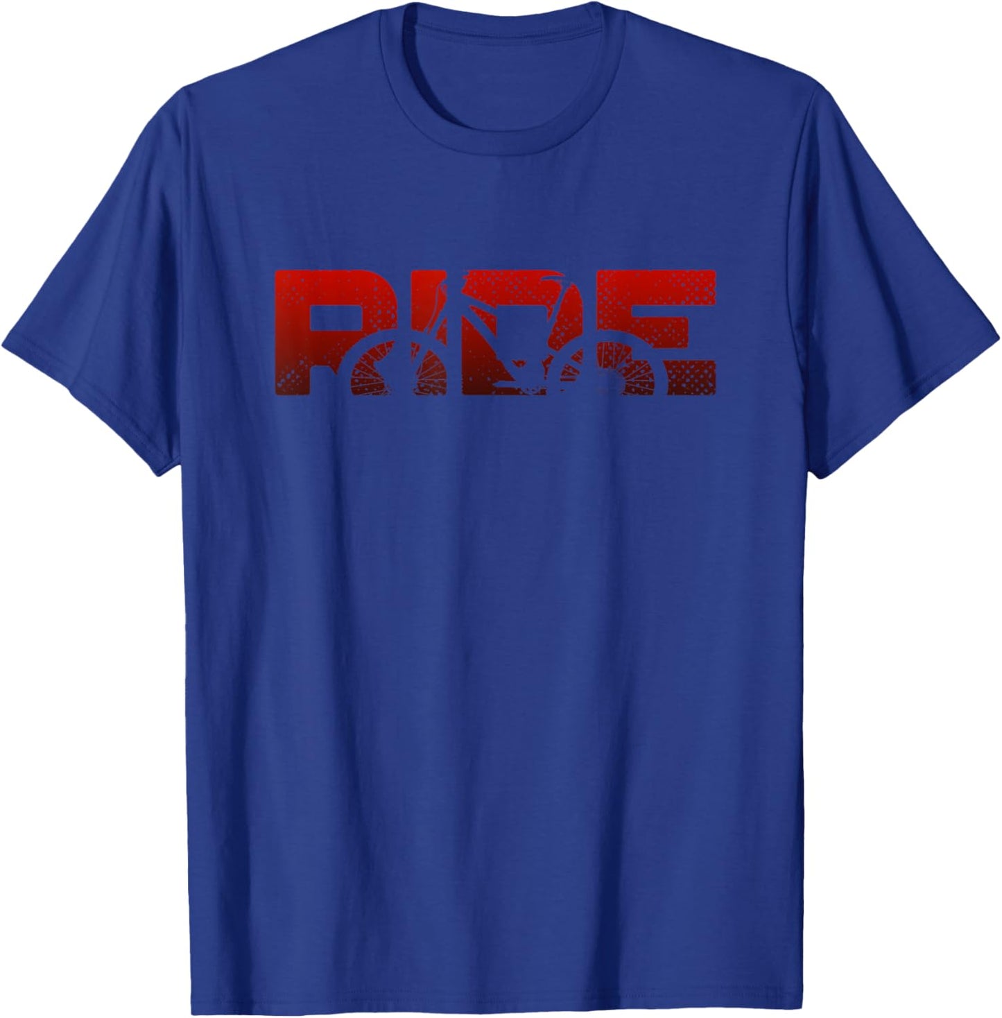 Ride Mountain Bike MTB Apparel - MTB Mountain Bike T-Shirt - T-Shirt | Royal