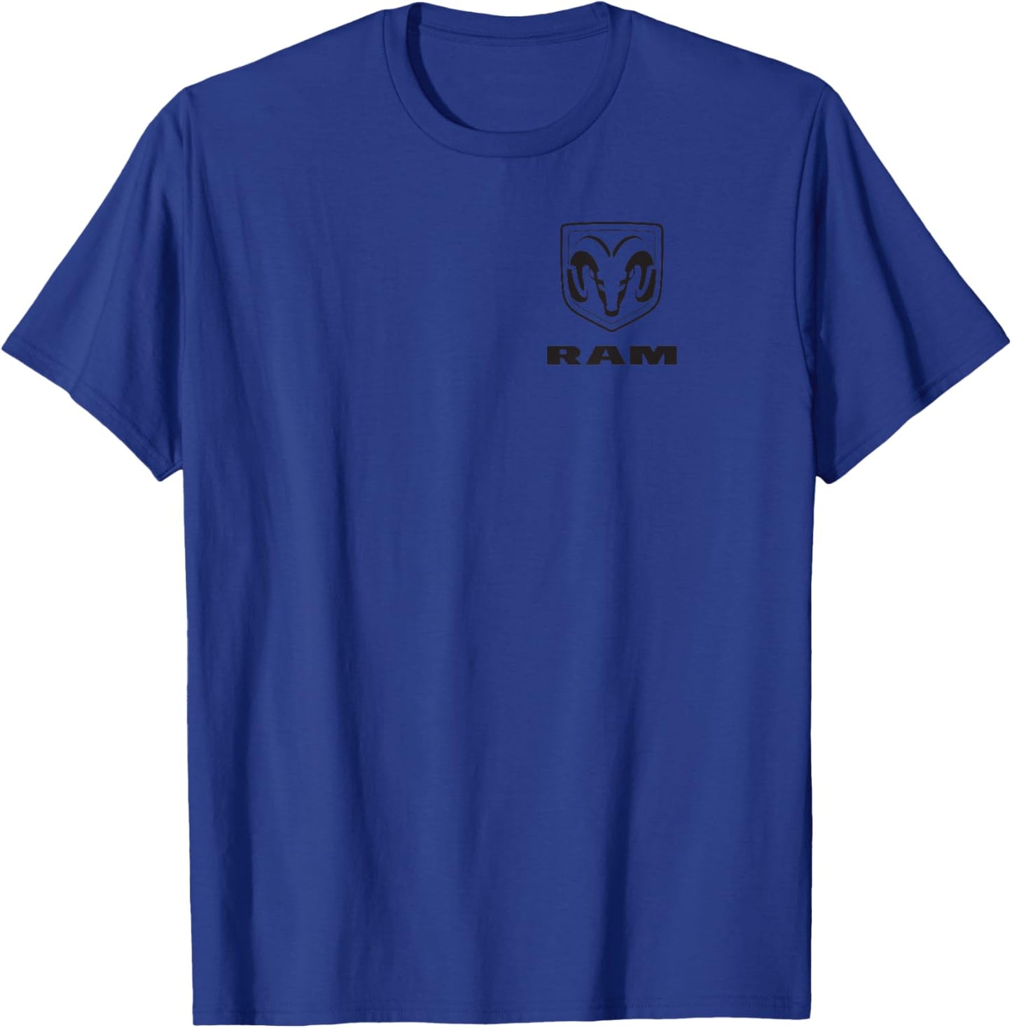 RAM Trucks An American Tradition (Front/Back Print) T-Shirt - T-Shirt | Royal
