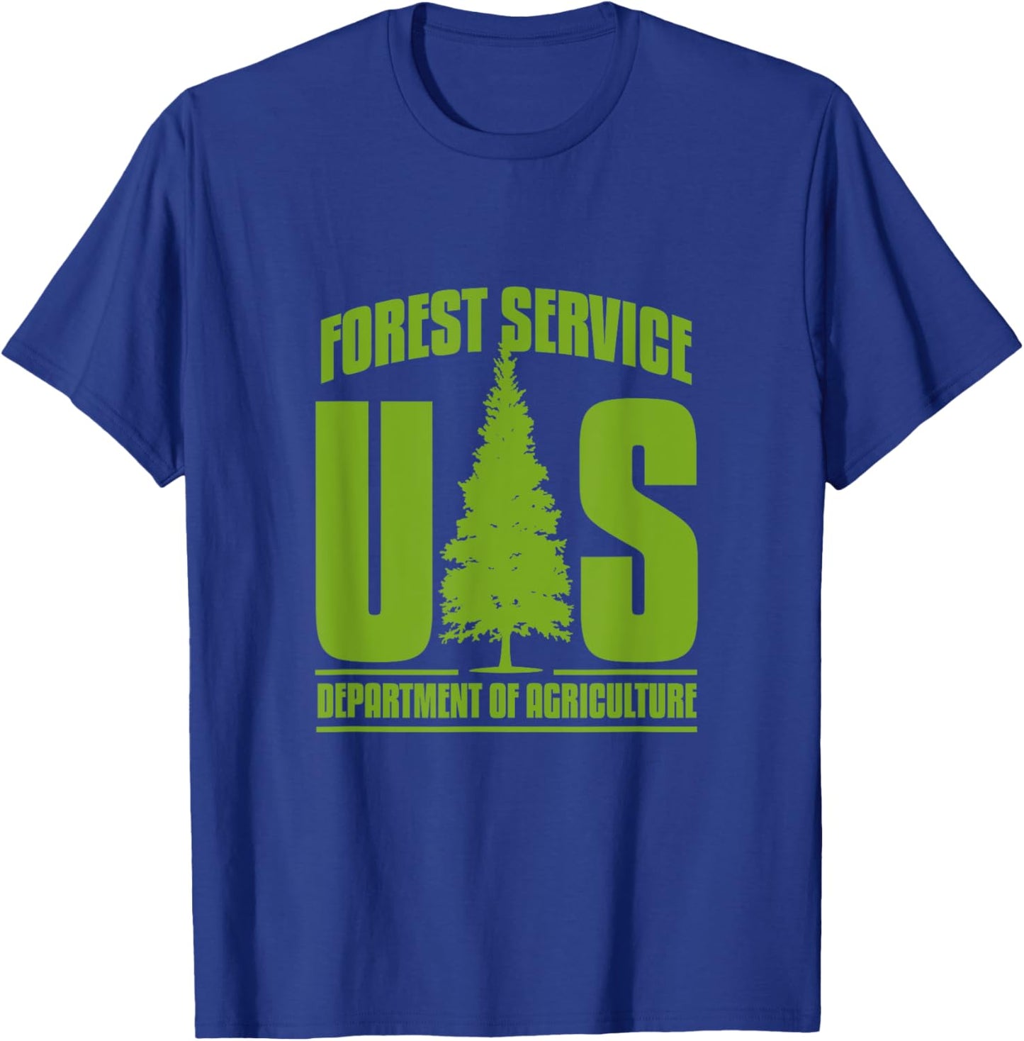 Forest Service US Department of Agriculture United States T-Shirt - T-Shirt | Royal