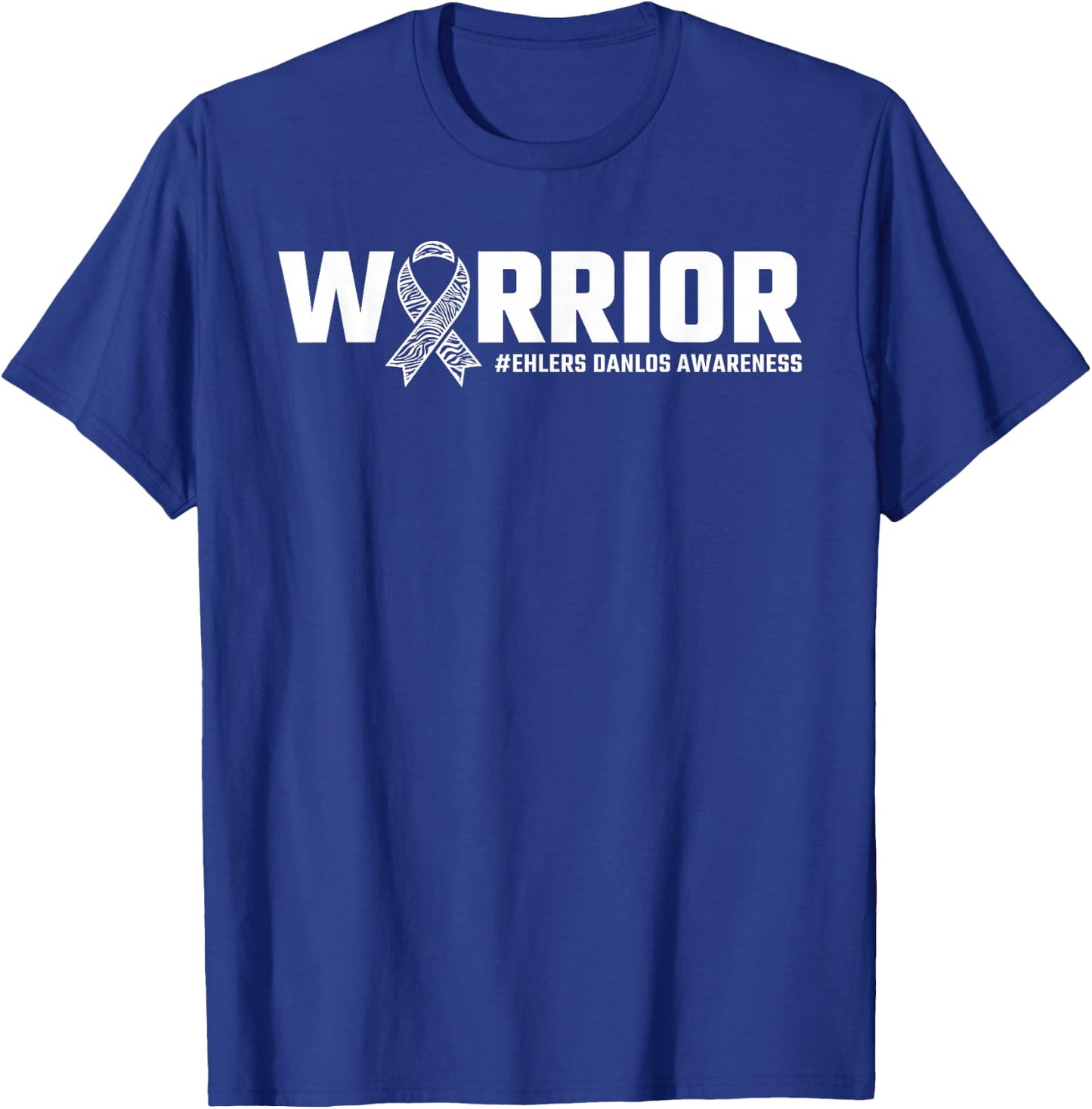 Eds Awareness, Warrior, Ehlers Danlos Syndrome T-Shirt - T-Shirt | Royal
