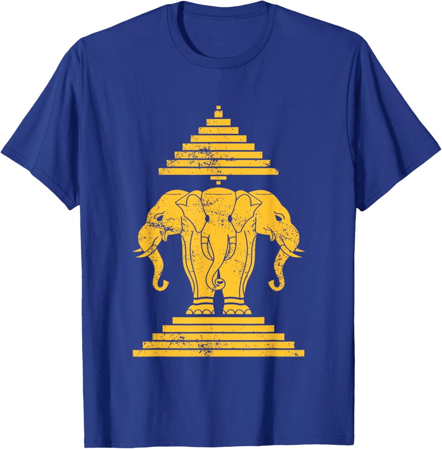 Erawan Three Headed Elephant Kingdom of Laos T-Shirt - T-Shirt | Royal