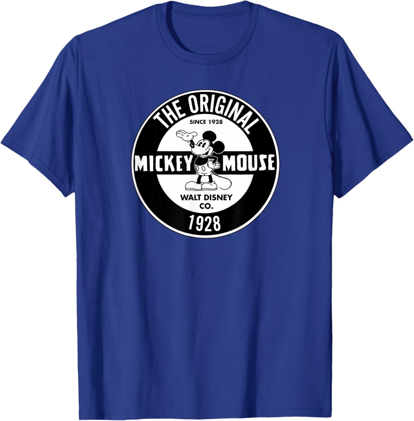 Disney Mickey Mouse The Original Since 1928 Collegiate T-Shirt - T-Shirt | Royal