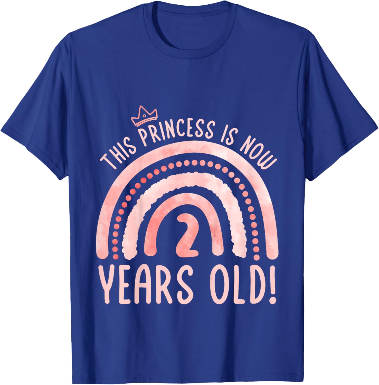 This Princess is 2 Years Old! 2nd Birthday Second Birthday T-Shirt - T-Shirt | Royal