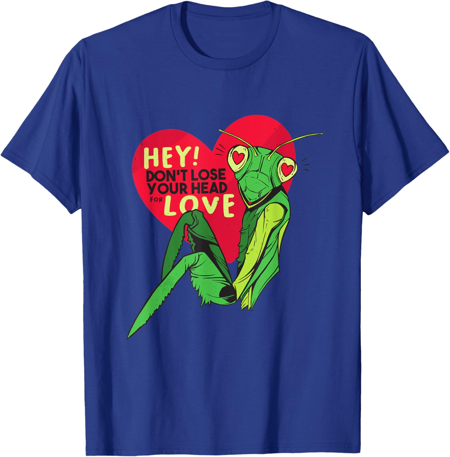 Love Prayer Cannibalism Heart Cartoon T-Shirt - T-Shirt | Royal