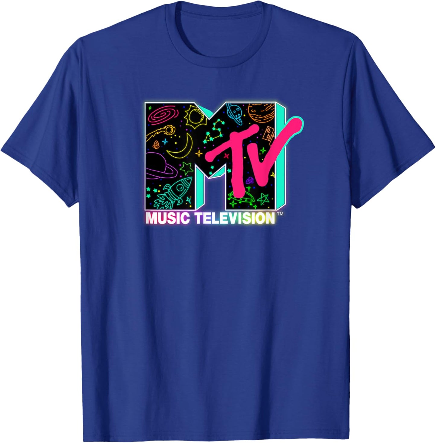 Mademark x MTV - Music Television - Intergalactic T-Shirt - T-Shirt | Royal
