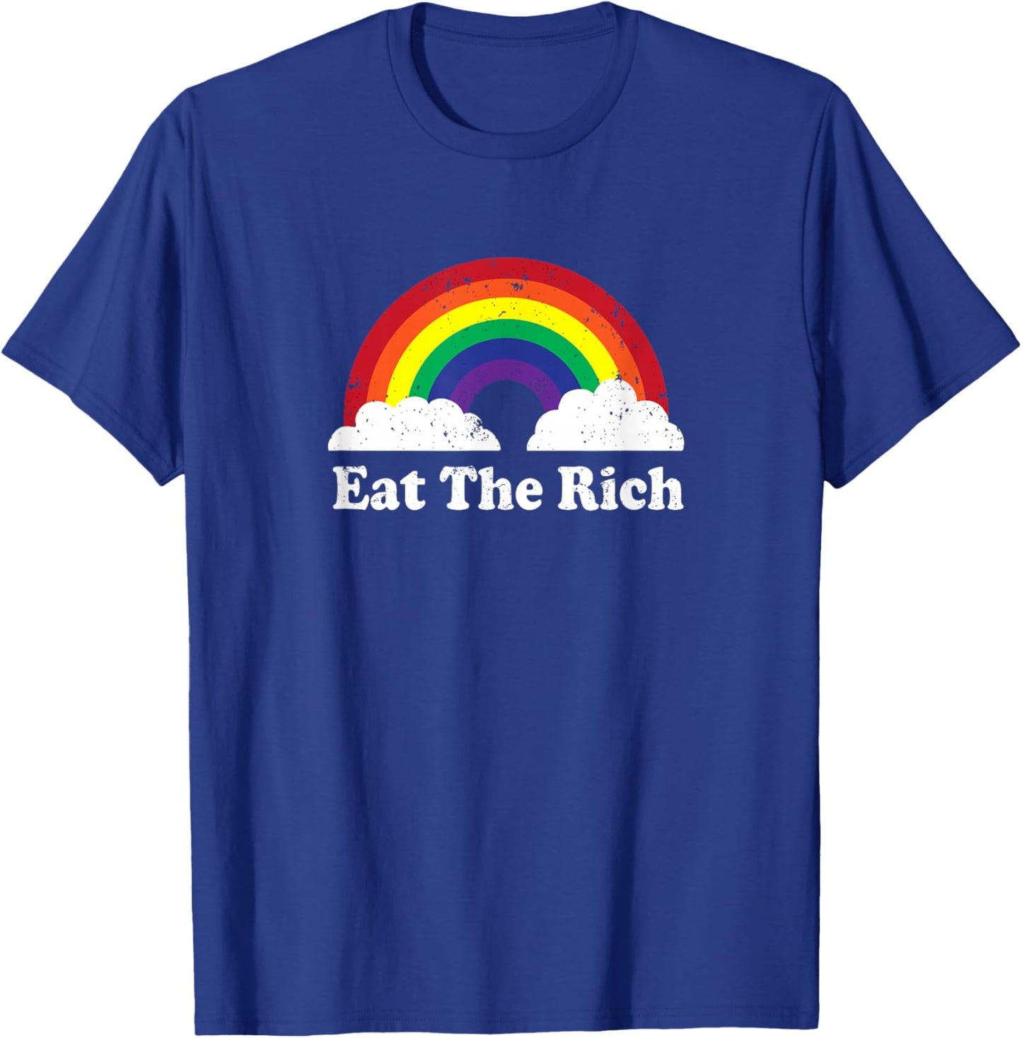 Rosseau Quote Retro Vintage Eat The Rich T-Shirt - T-Shirt | Royal