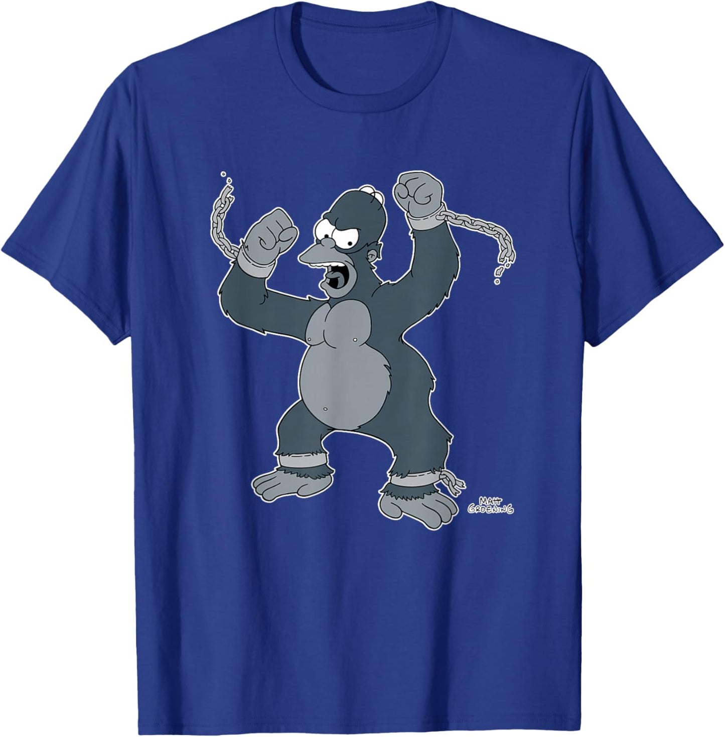 The Simpsons Treehouse of Horror Homer King Kong T-Shirt - T-Shirt | Royal