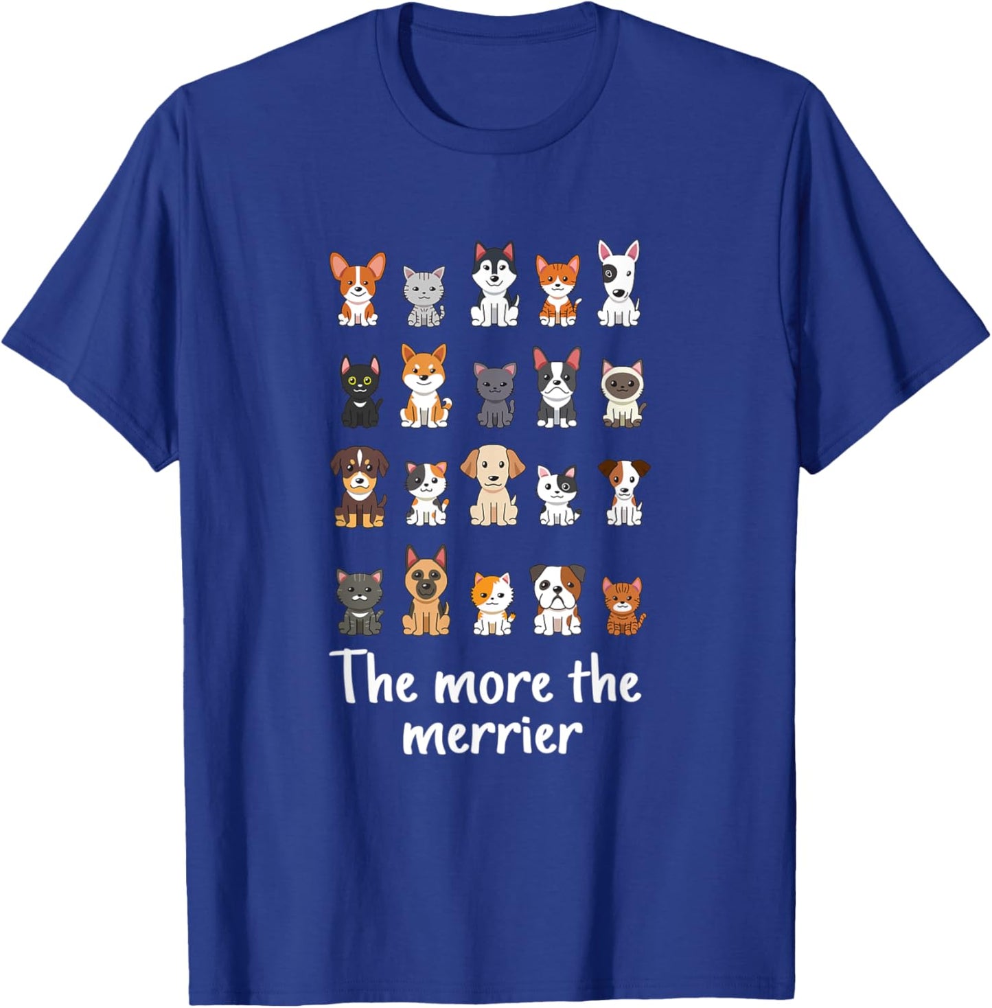 Rescue Animal Rescue Dog Cat Foster Cat Mom Foster Dog Dad Men Women Kids T-Shirt - T-Shirt | Royal