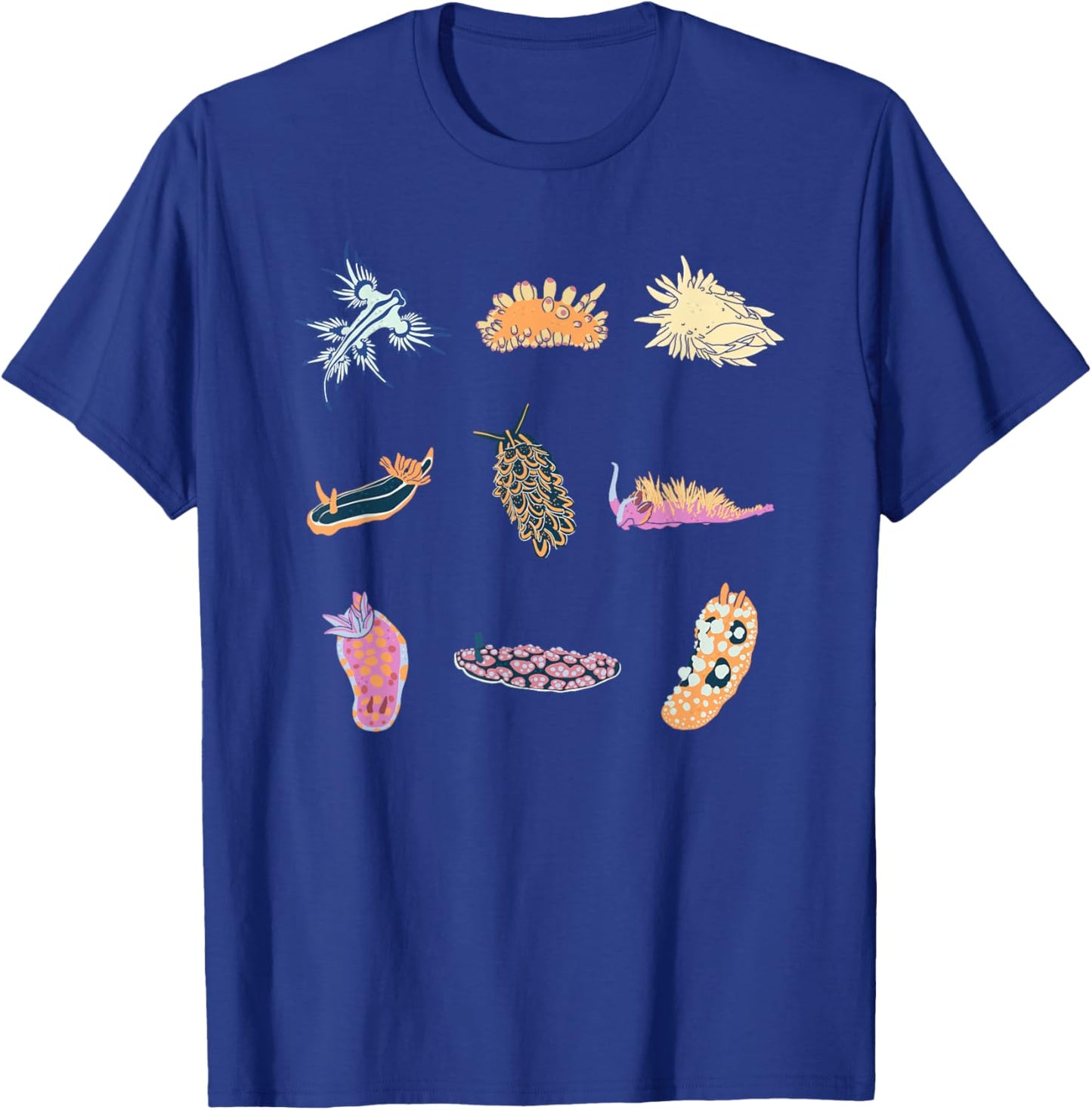 Nudibranch Sea Snail Marine Biologist and Aquarian T-Shirt - T-Shirt | Royal