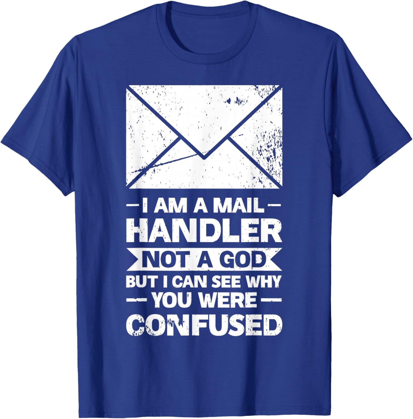 Mail Handler Job Colleague And Coworker Two T-Shirt - T-Shirt | Royal