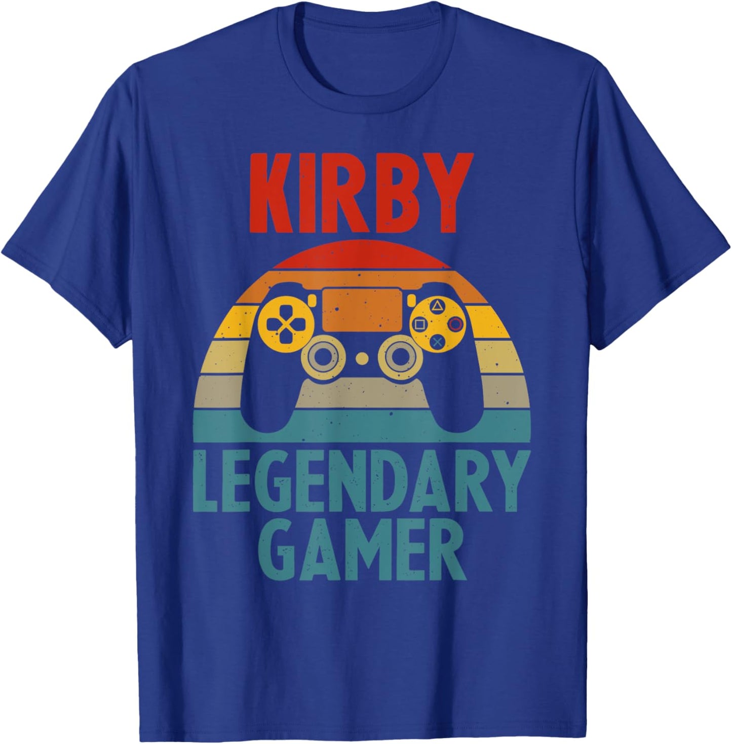 KIRBY Gift Name Personalized Funny Gaming Geek Birthday T-Shirt - T-Shirt | Royal