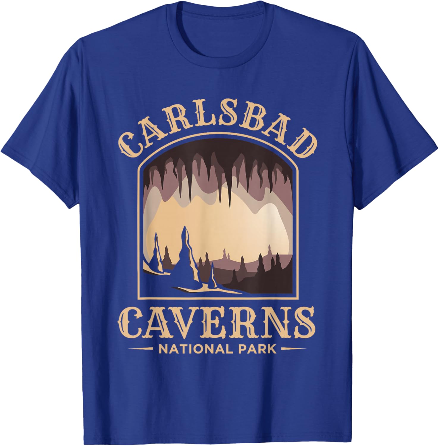 Carlsbad Caverns National Park US New Mexico T-Shirt - T-Shirt | Royal