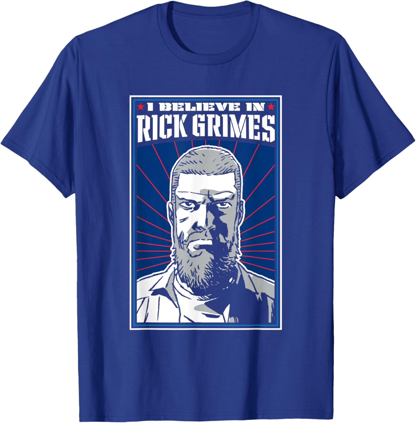 The Walking Dead's I Believe In Rick Grimes T-Shirt - T-Shirt | Royal