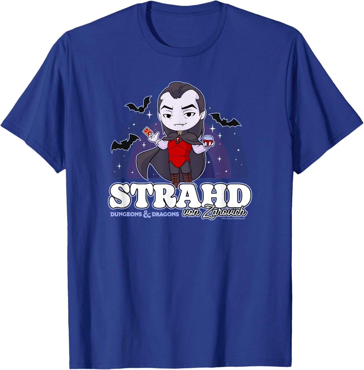 Dungeons & Dragons Strahd Von Zarovich Pride Rainbow T-Shirt - T-Shirt | Royal
