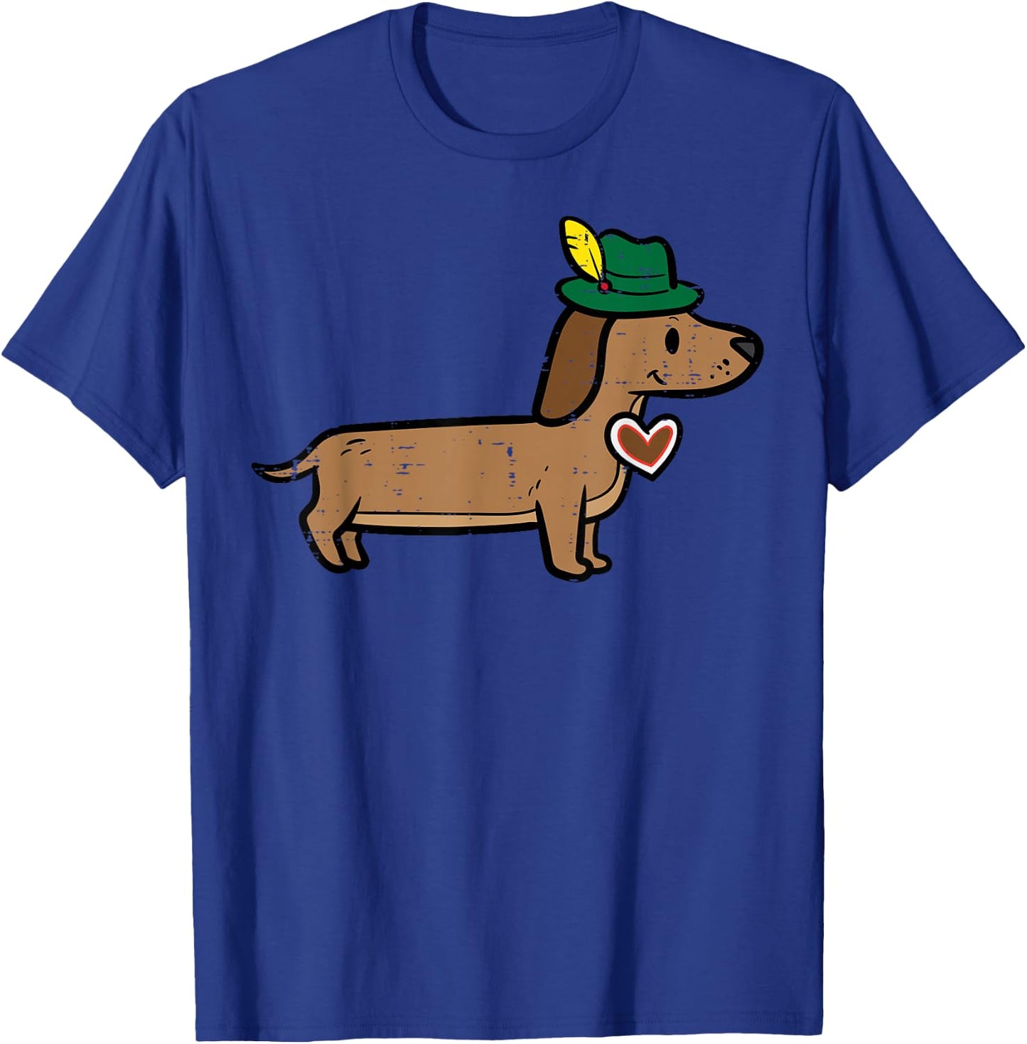 Oktoberfest Dachshund Cute Sausage Dog German Kids Men Women T-Shirt - T-Shirt | Royal