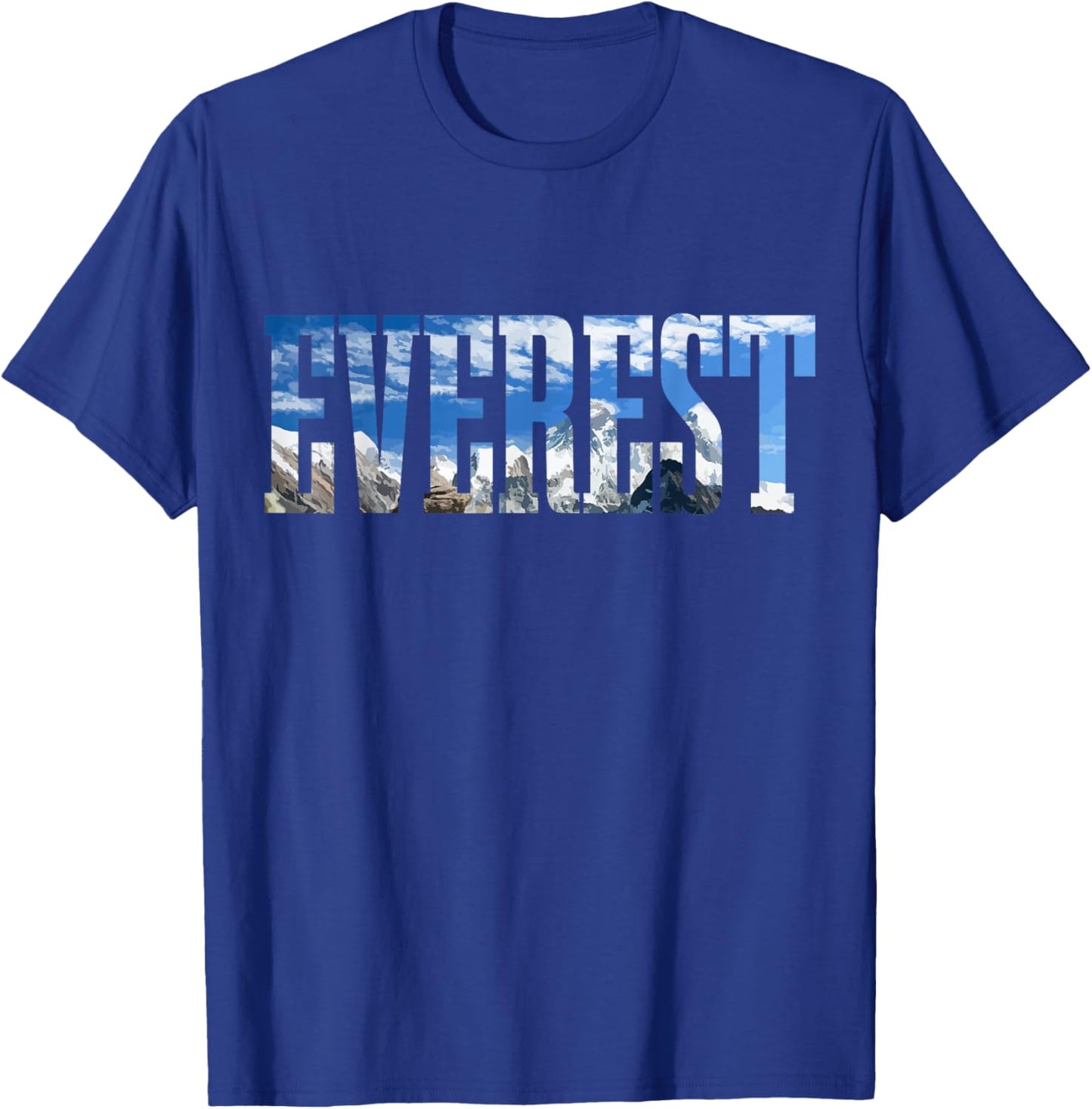 Mount Everest Expidition Mt Mountaineers T-Shirt - T-Shirt | Royal