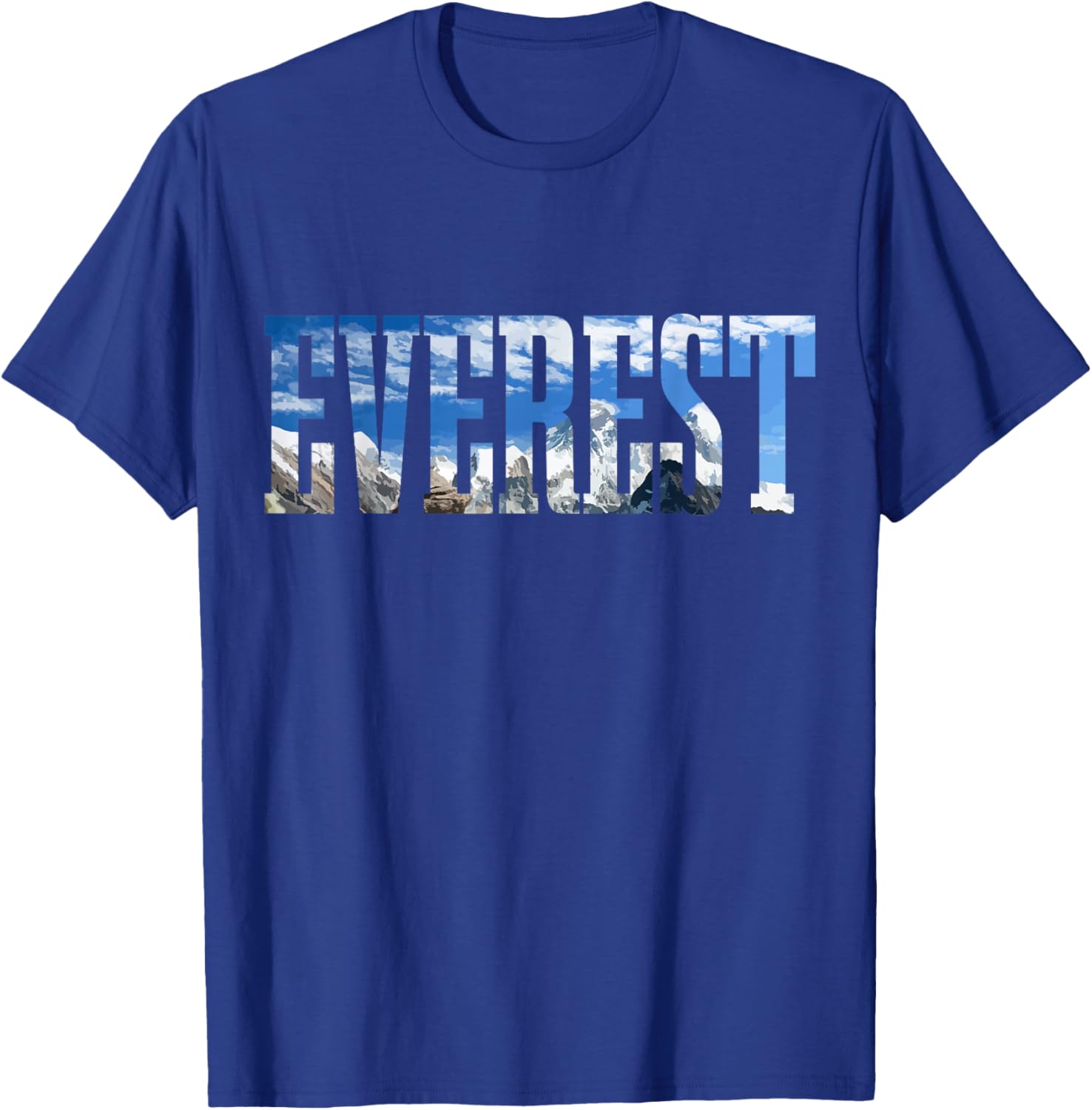 Mount Everest Expidition Mt Mountaineers T-Shirt - T-Shirt | Royal