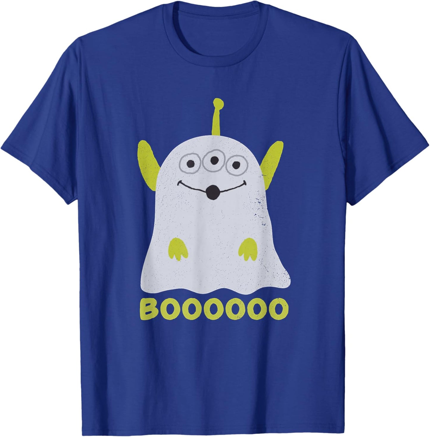 Disney Pixar Toy Story Alien BOOO Ghost Halloween T-Shirt - T-Shirt | Royal