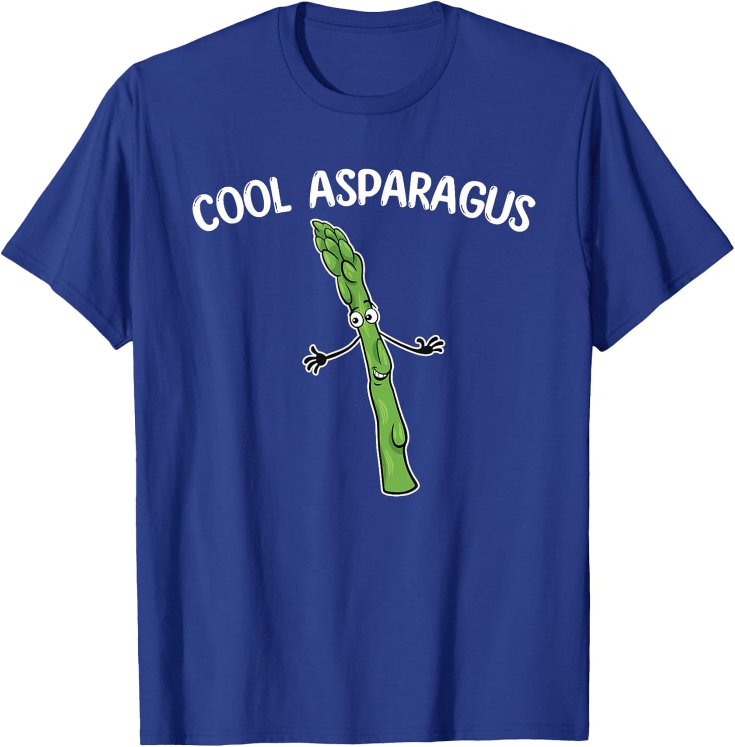 Cool Asparagus Funny Costume Vegetable Lover T-Shirt - T-Shirt | Royal