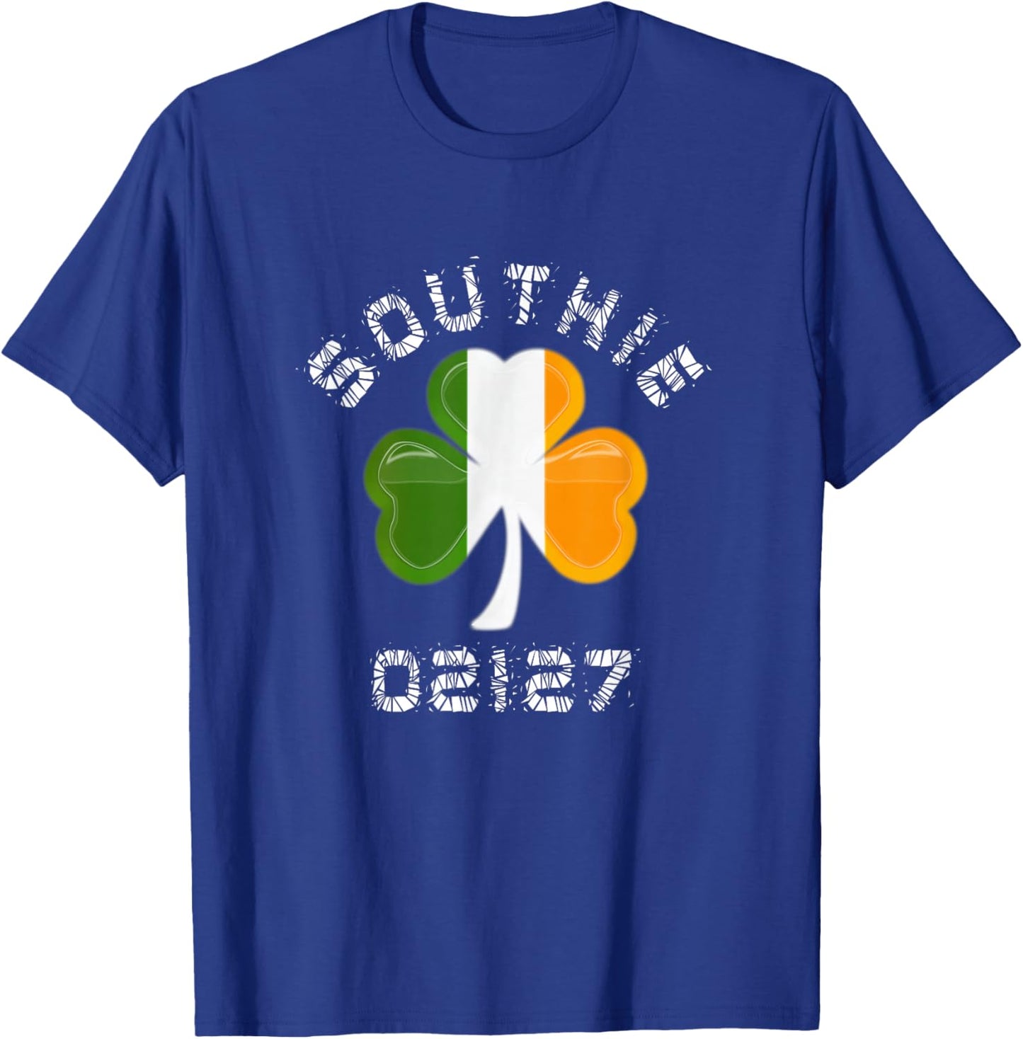 Southie - Irish - 02127 T-Shirt - T-Shirt | Royal