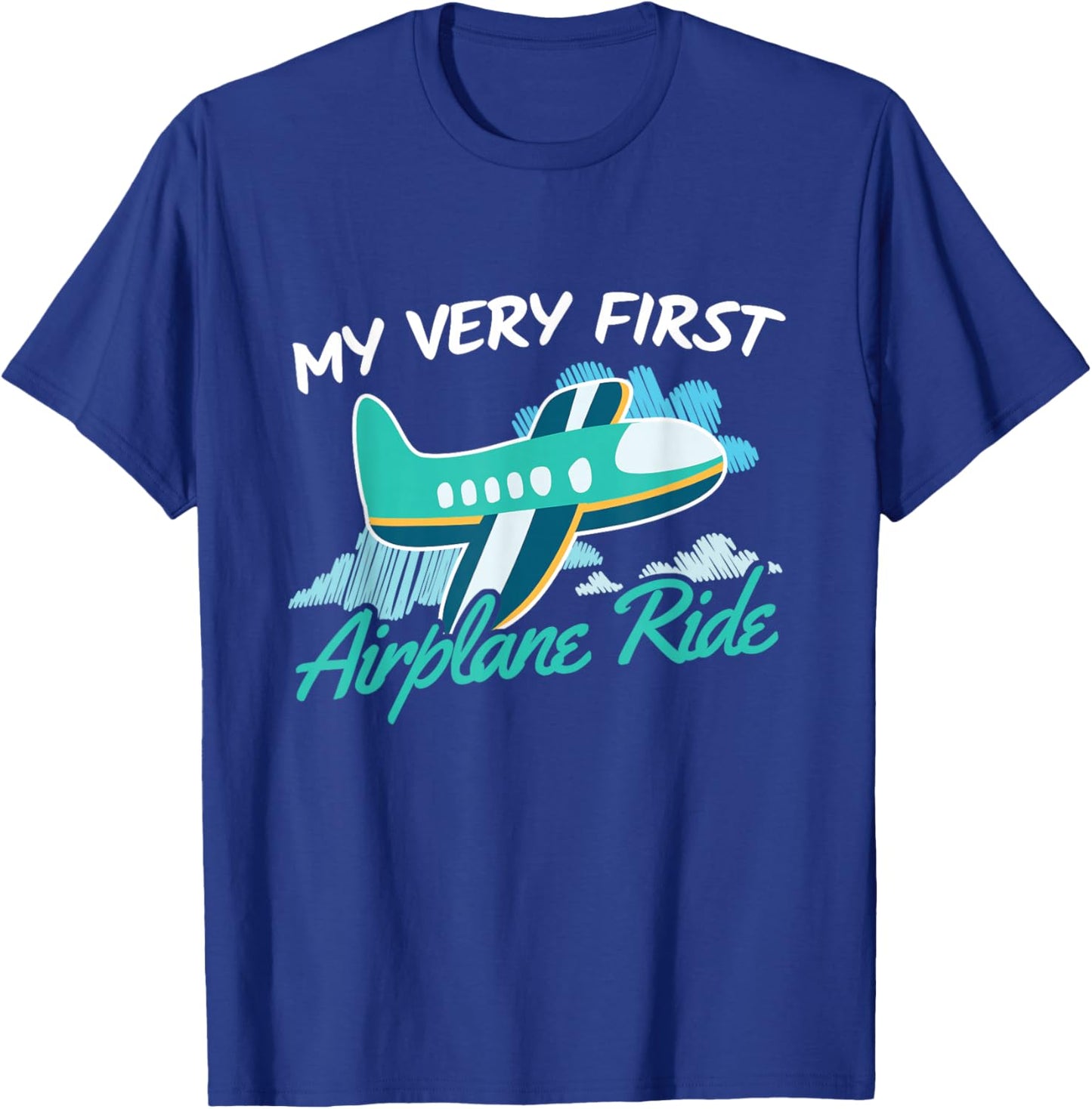 My very first Plane Ride T-Shirt - T-Shirt | Royal