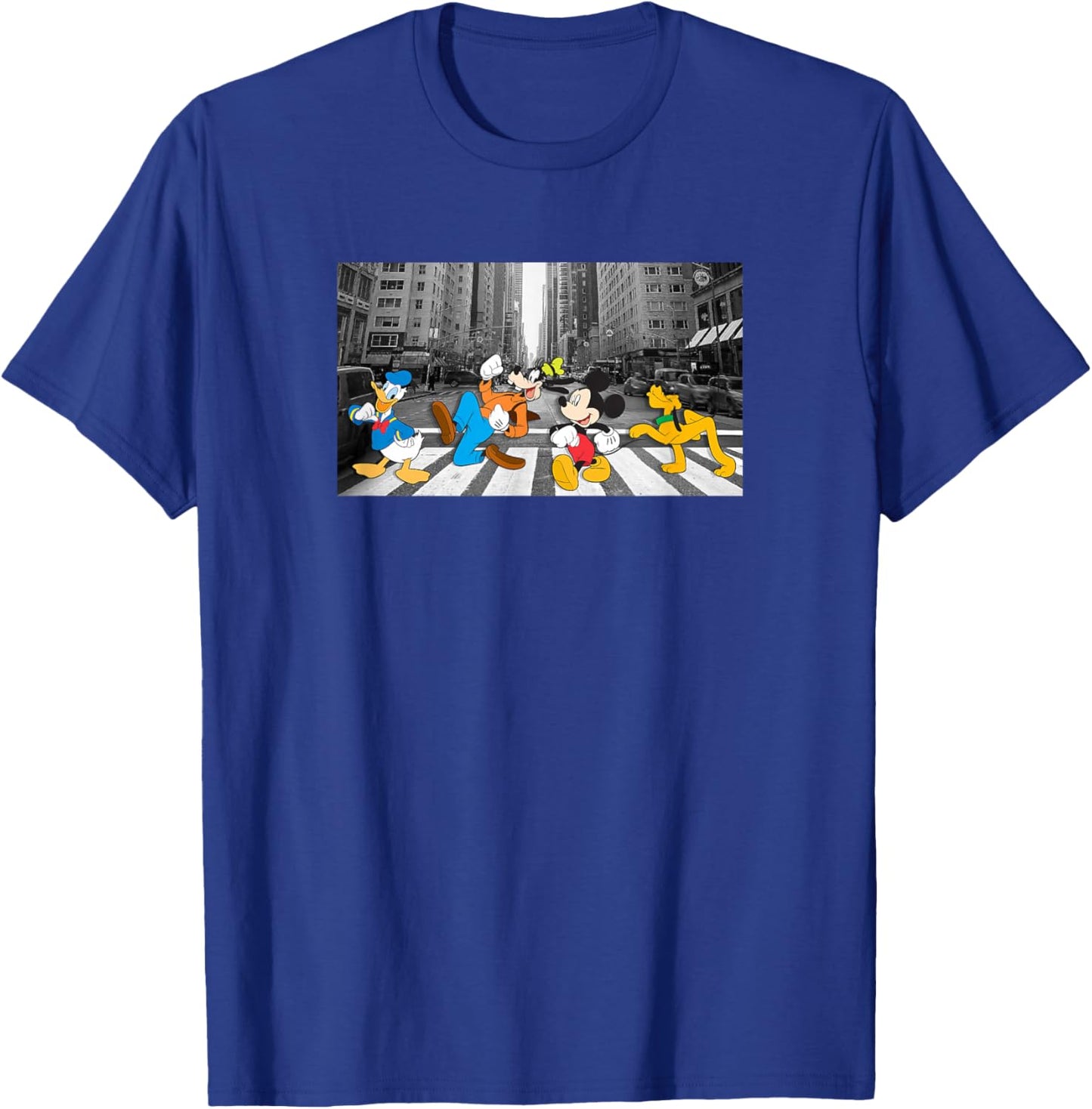 Disney - Mickey & Friends Crossing T-Shirt - T-Shirt | Royal