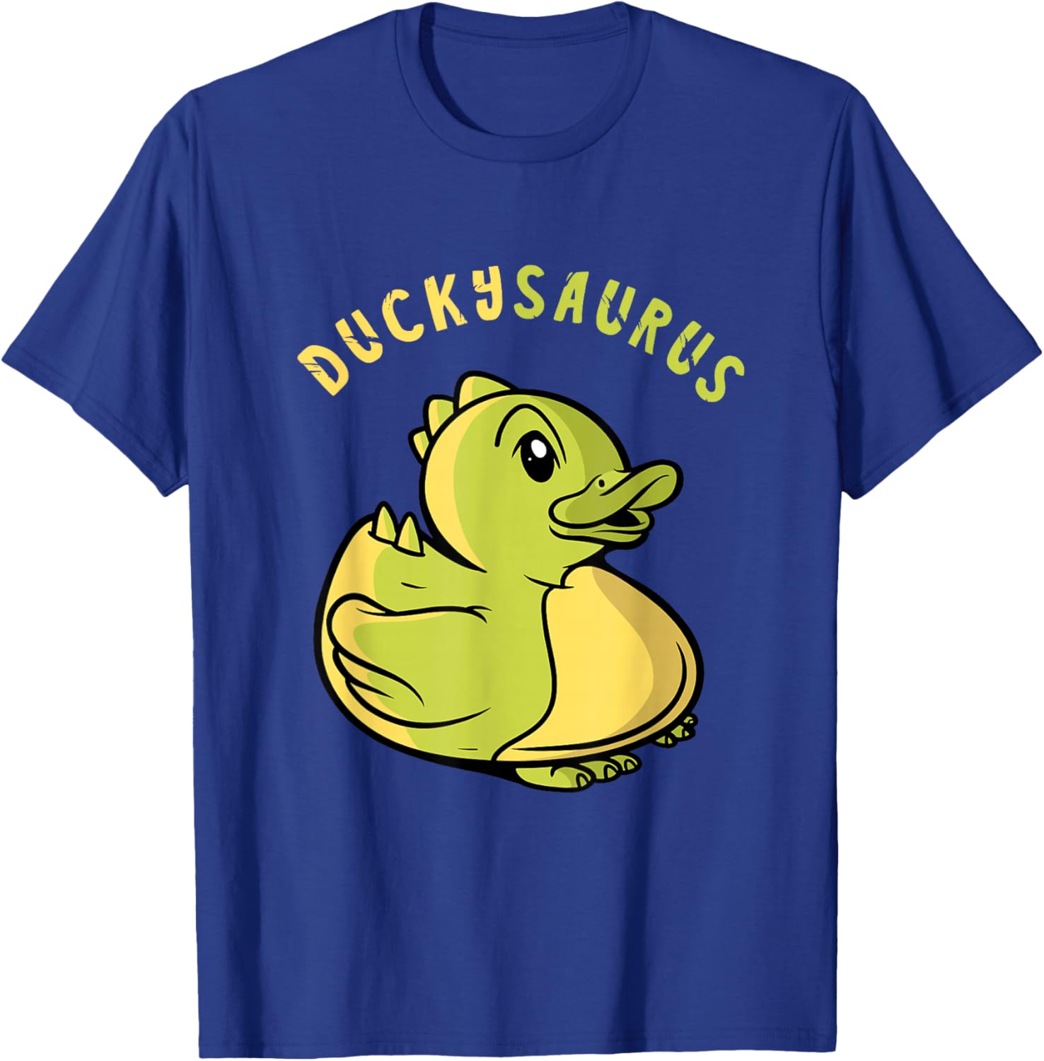 Rubber Duck Dinosaur Rubber Ducky T-Rex Funny Duckie Dino T-Shirt - T-Shirt | Royal