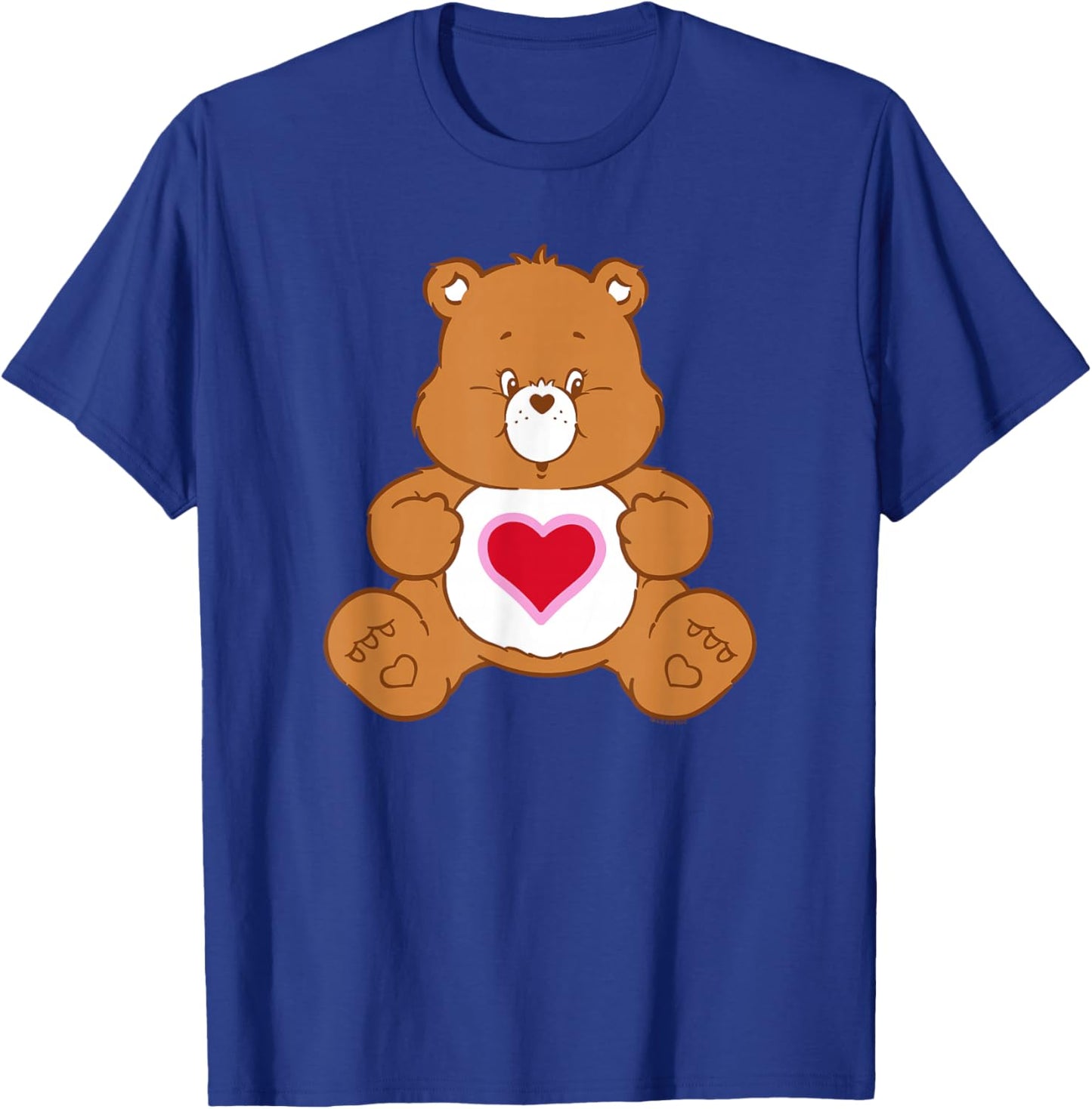 Care Bears Vintage Tenderheart Bear Big Hug Portrait T-Shirt - T-Shirt | Royal
