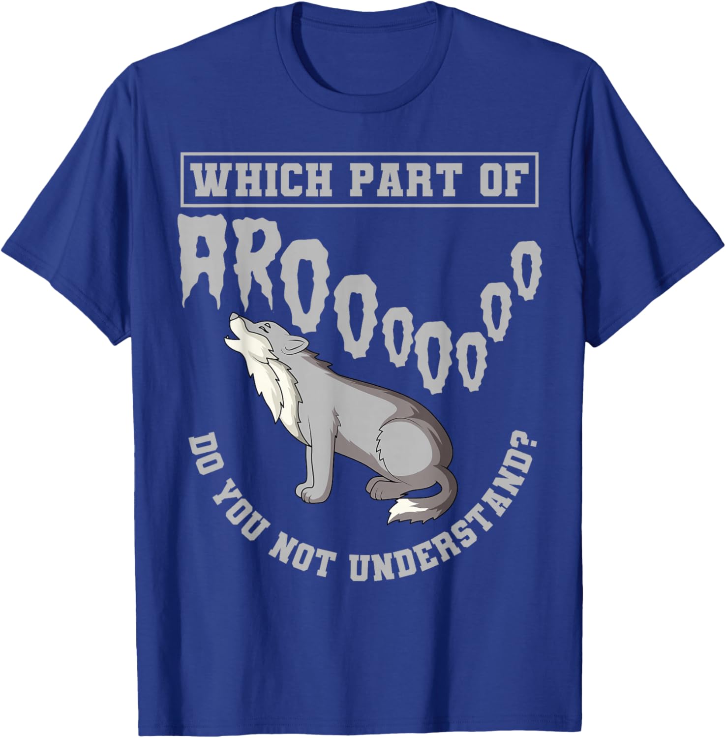 Wolves Experts Animal Lover Wolf Biologist T-Shirt - T-Shirt | Royal