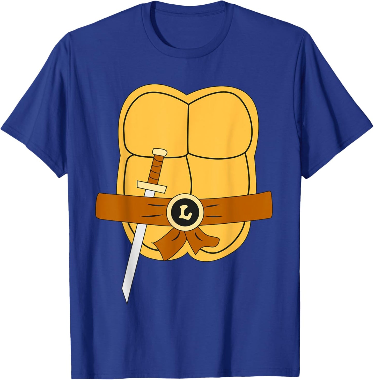 Mademark x Teenage Mutant Ninja Turtles - Leonardo Easy Halloween Costume T-Shirt - T-Shirt | Royal