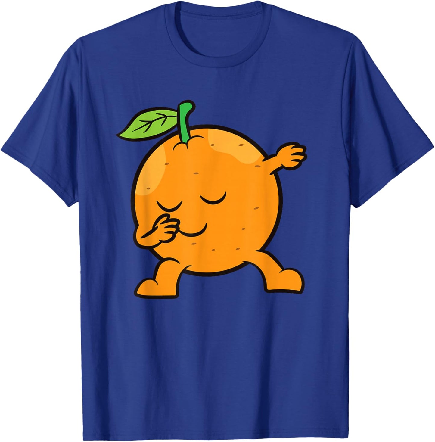 Orange Dabbing Orange Fruit Love Oranges T-Shirt - T-Shirt | Royal