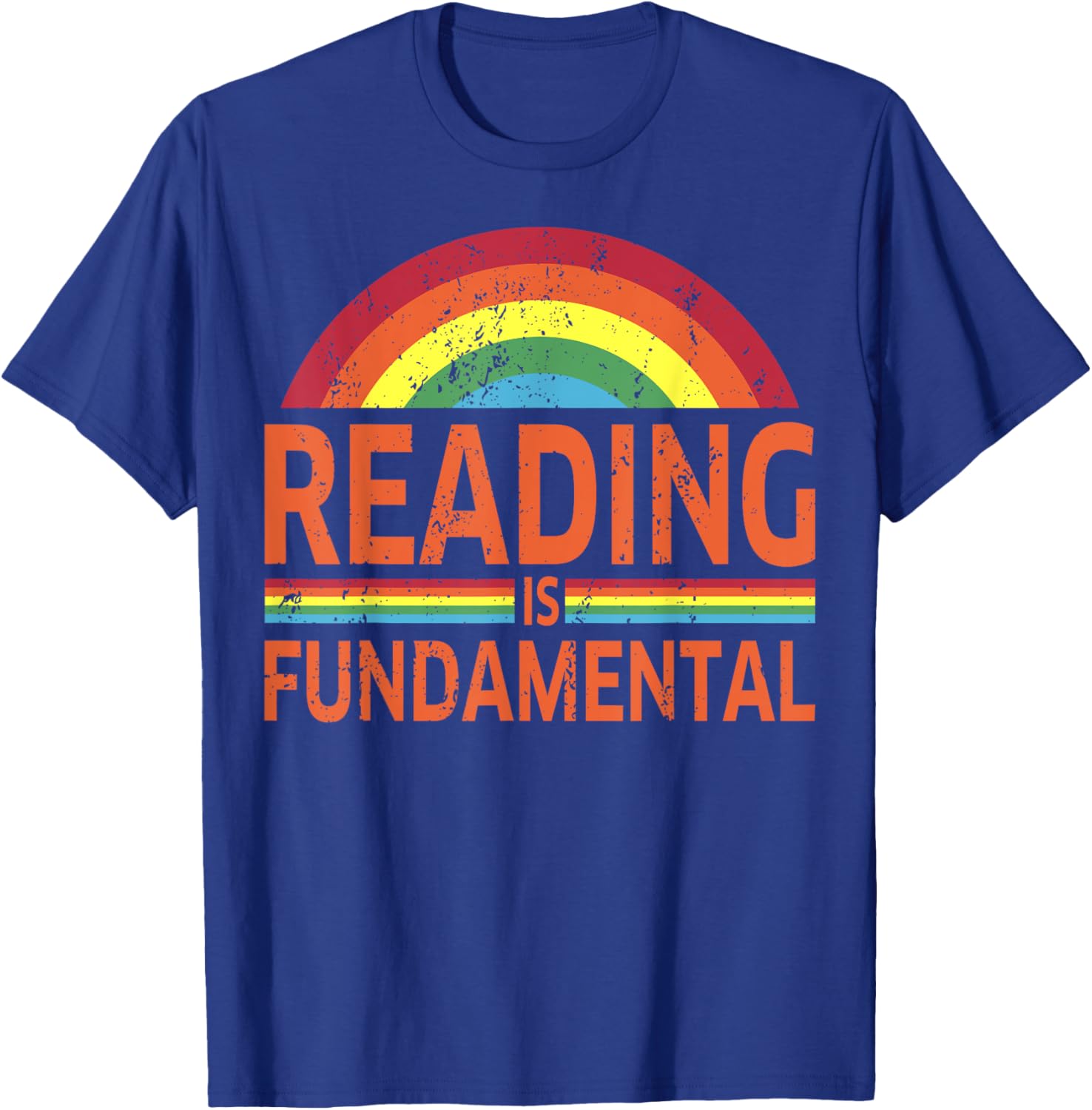 Reading is Fundamental Poetry, Bookworm And Book Reader T-Shirt - T-Shirt | Royal