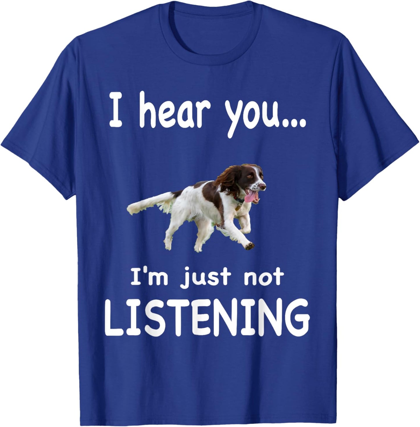 English Springer Spaniel Dog - English Springer Spaniel Women T-Shirt - T-Shirt | Royal