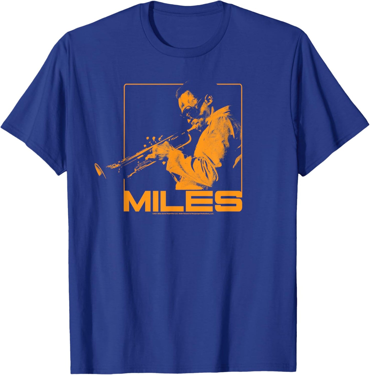 Miles Davis Plays in Shades T-Shirt - T-Shirt | Royal