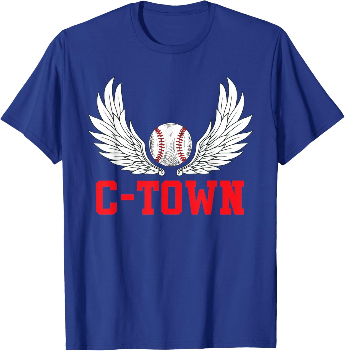 C-Town Cleveland Baseball Fans T-Shirt - T-Shirt | Royal