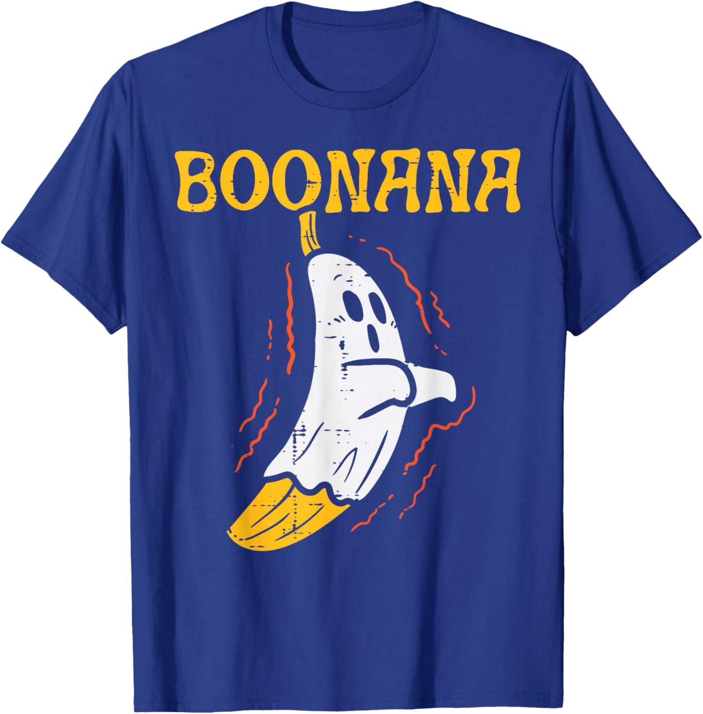 Boonana Cute Ghost Banana Halloween Costume Men Women Kids T-Shirt - T-Shirt | Royal
