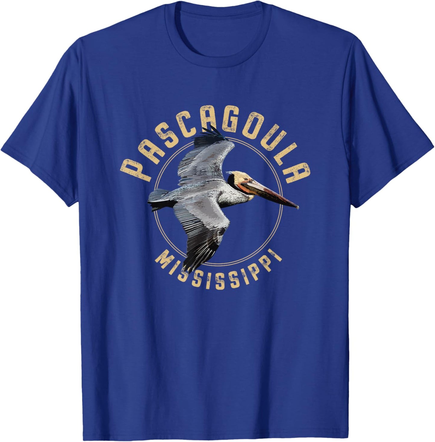 Pascagoula Mississippi T-Shirt - T-Shirt | Royal