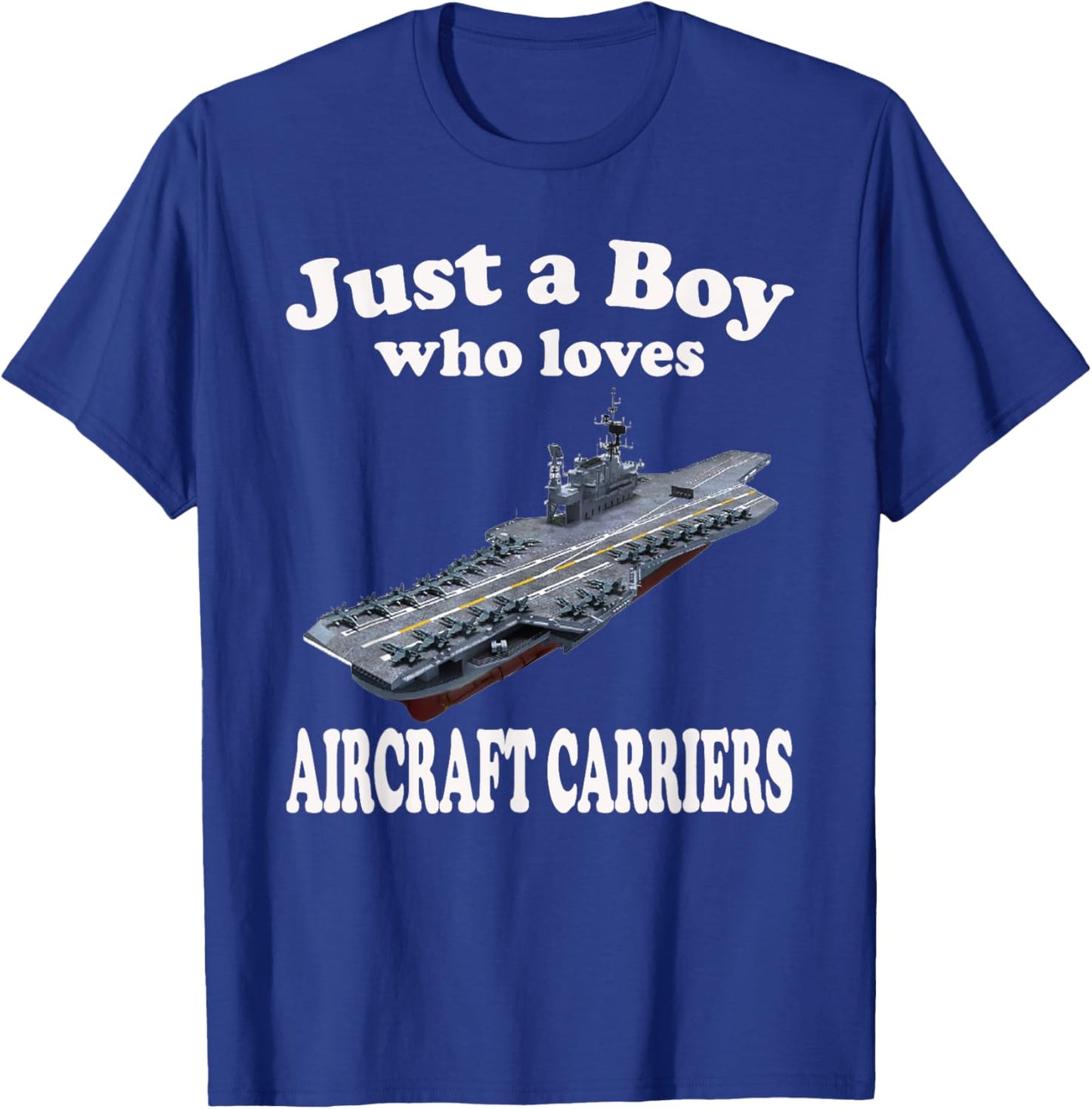 Aircraft Carrier USS Midway CVA-41 CVB-41 Adults Kids T-Shirt - T-Shirt | Royal