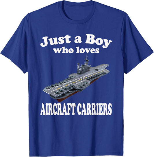 Aircraft Carrier USS Midway CVA-41 CVB-41 Adults Kids T-Shirt - T-Shirt | Royal
