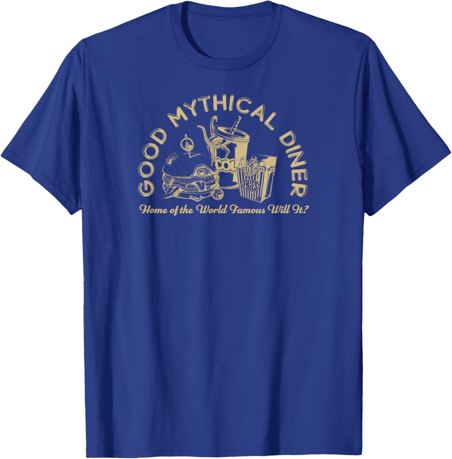 Good Mythical Diner T-Shirt - T-Shirt | Royal