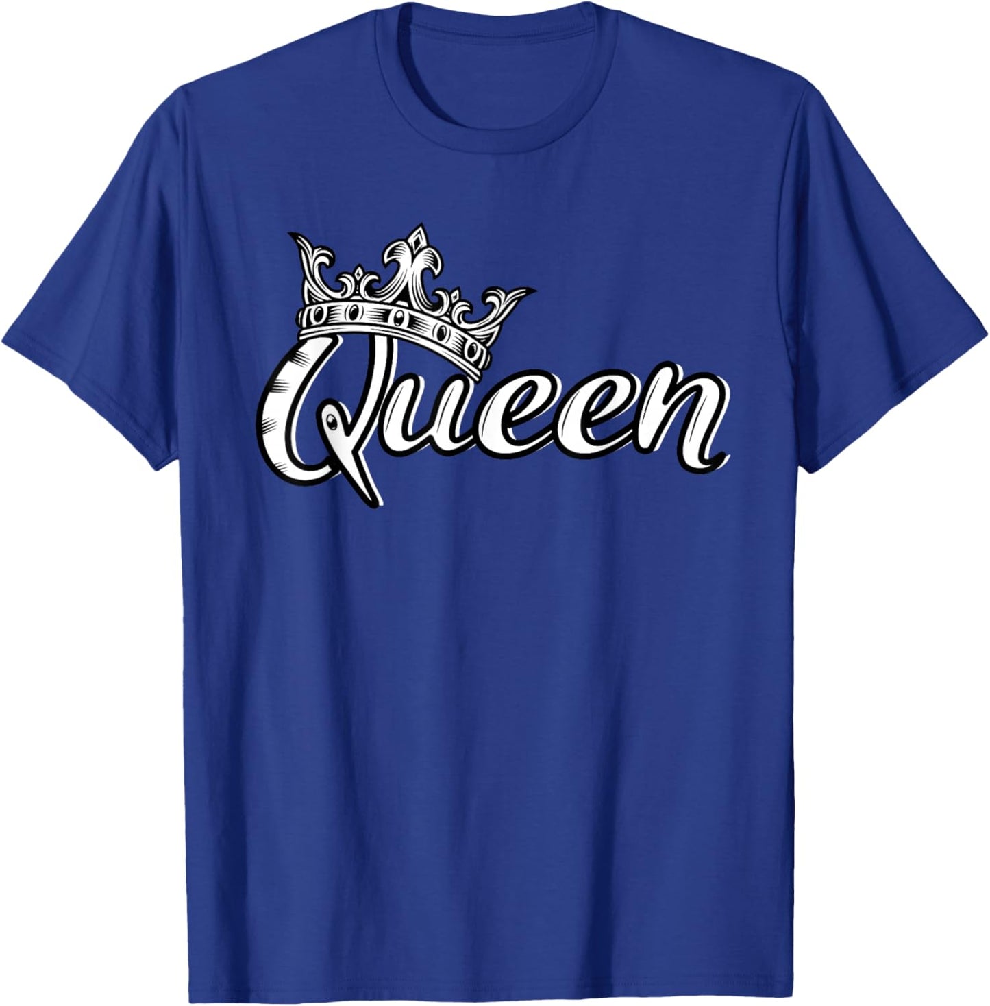 Crown me Font Queen T-Shirt - T-Shirt | Royal