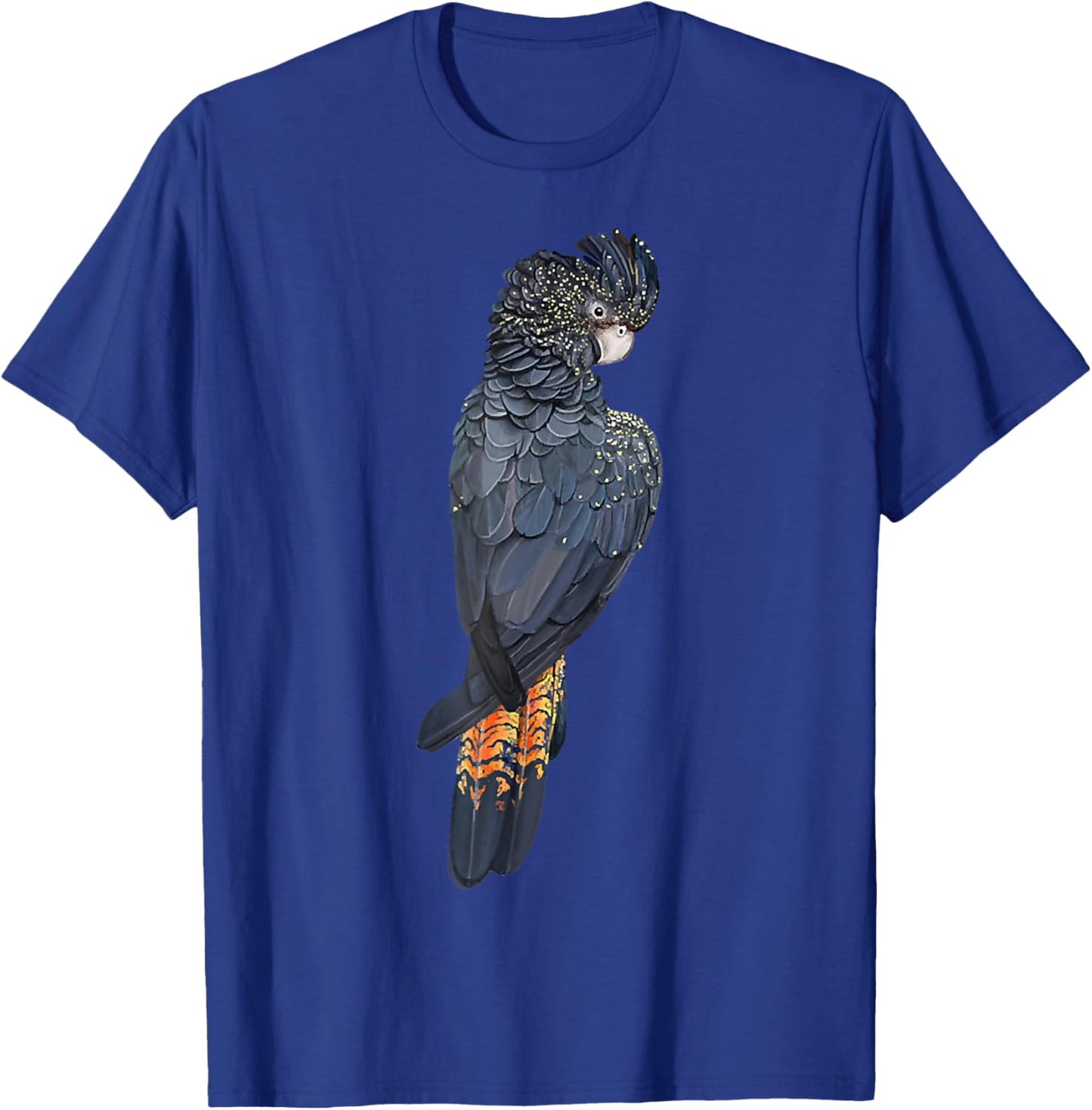 Red-tailed Black Cockatoo Bird T-Shirt - T-Shirt | Royal
